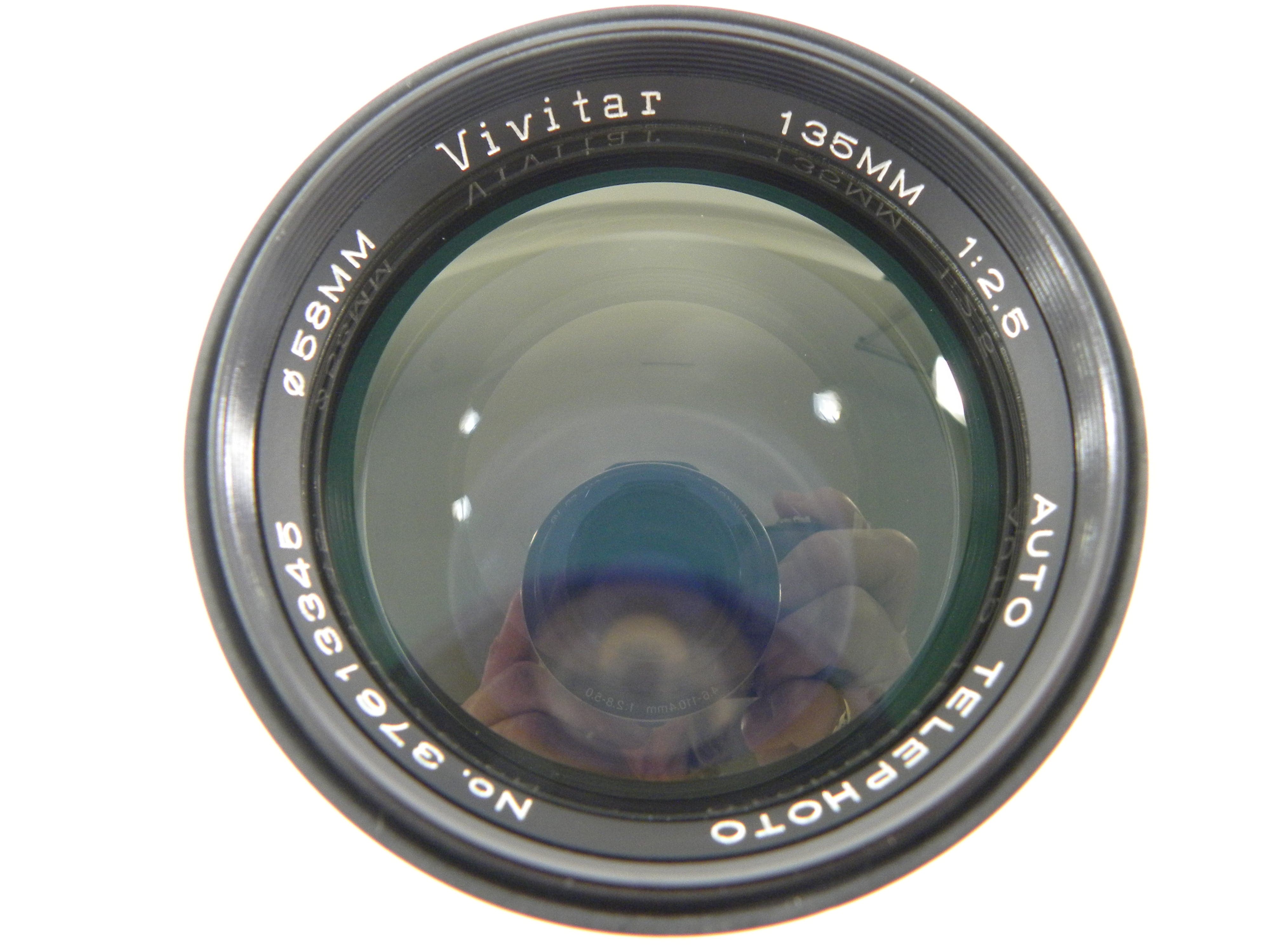 Vivitar 135mm f2.5 Auto Telephoto Olympus OM Mount