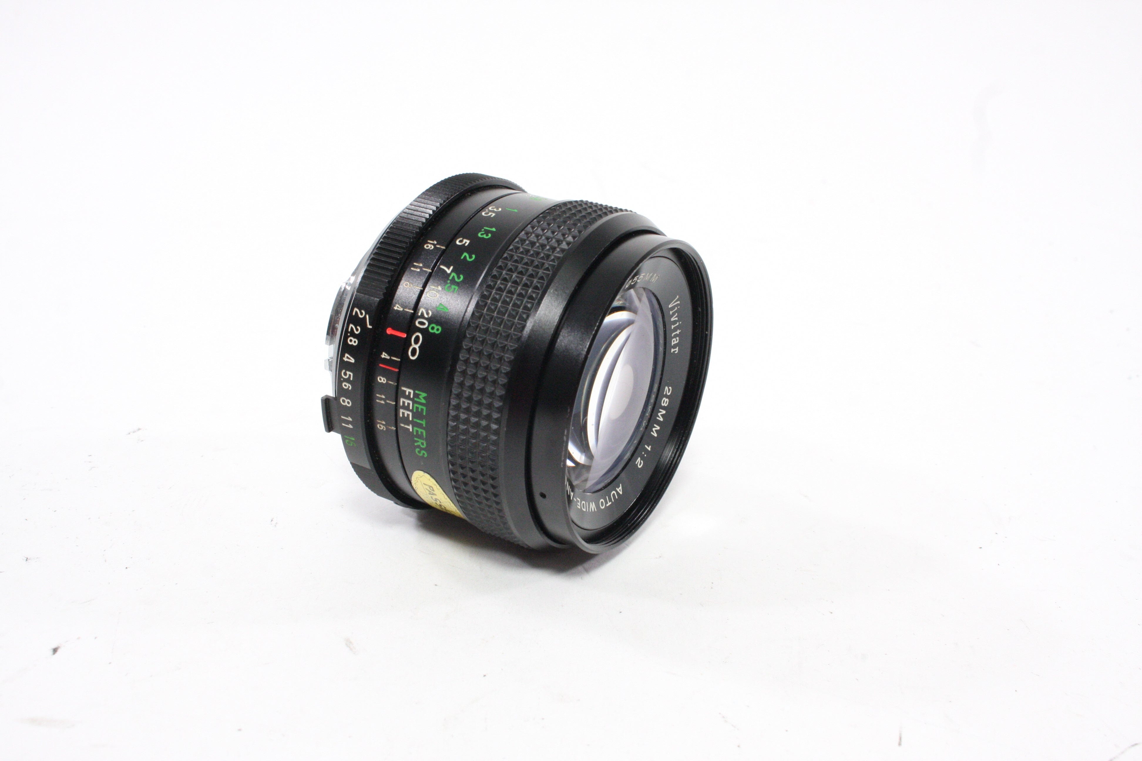Vivitar 28mm f/2 Lens for Minolta MD Mount