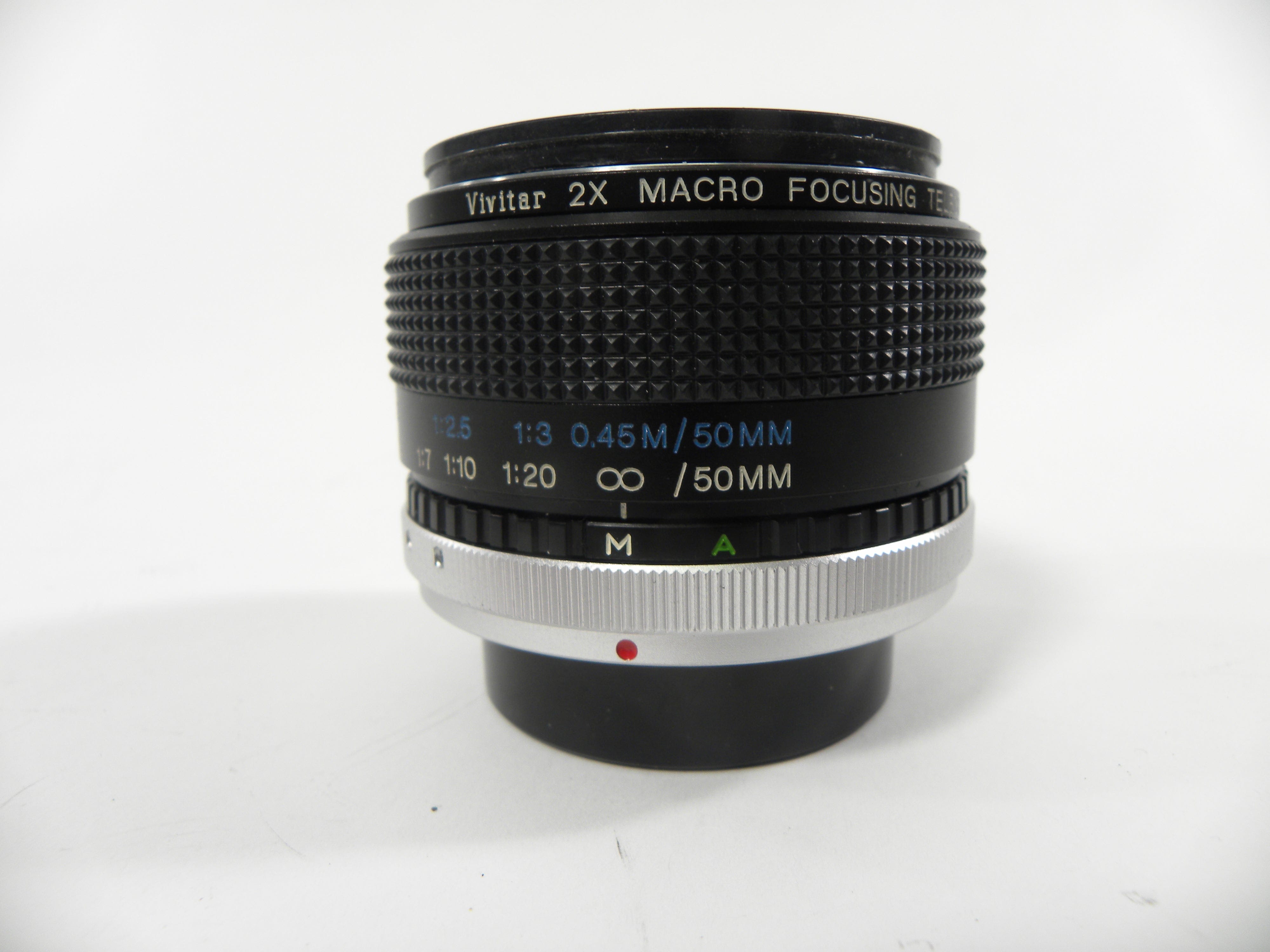 Vivitar 2x Macro Focusing Teleconverter MC Canon FD Mount