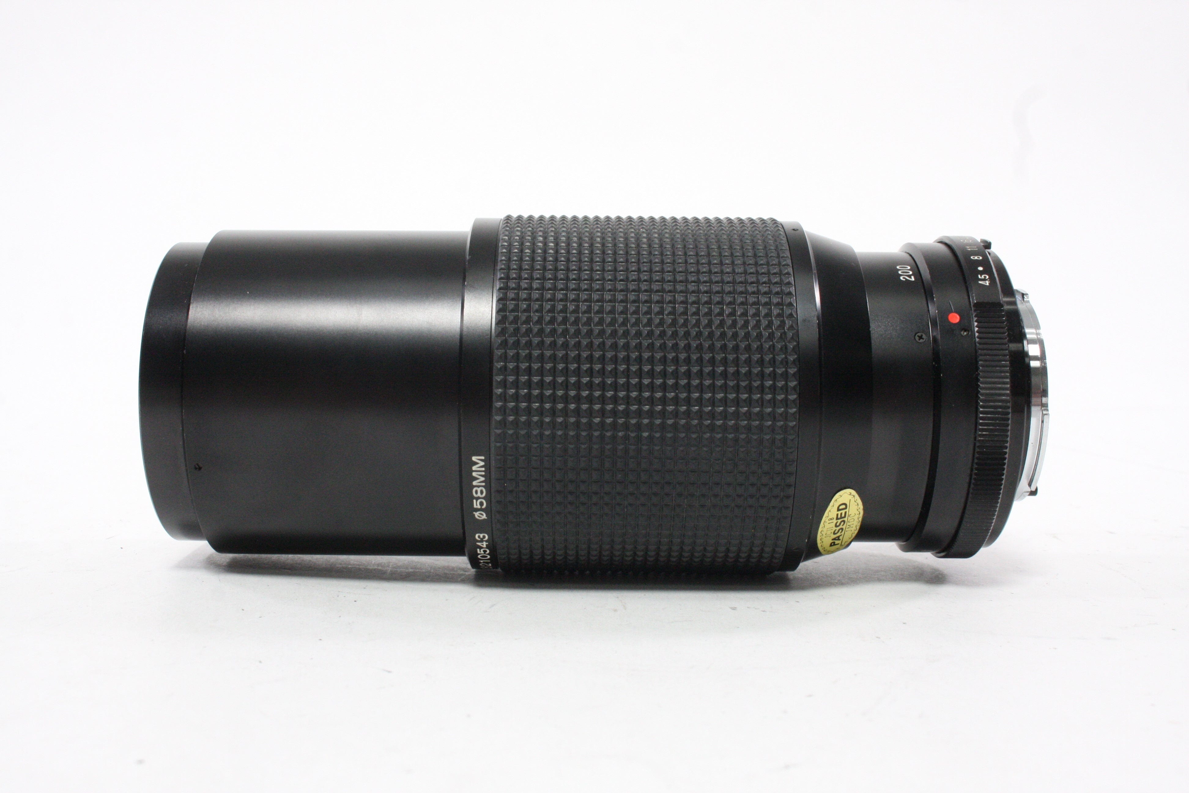 Vivitar 80-200mm f/4.5 MC Lens for Minolta MD Mount