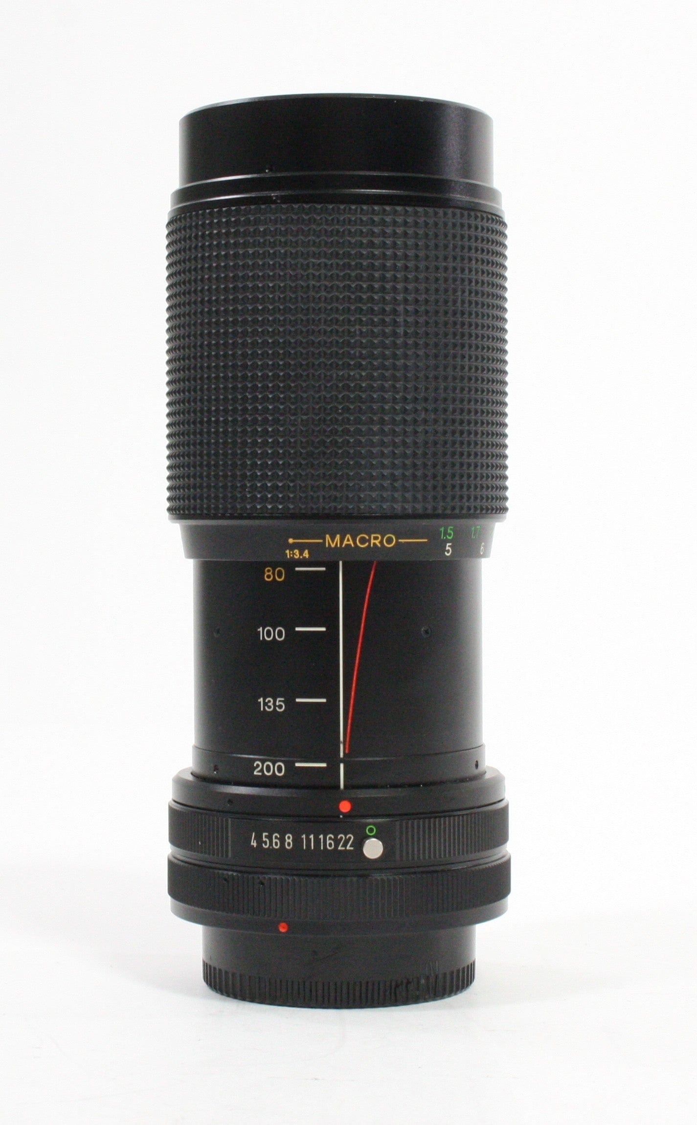 Vivitar 80-200mm f/4 Macro Focusing Zoom MC Lens for Canon FD Mount