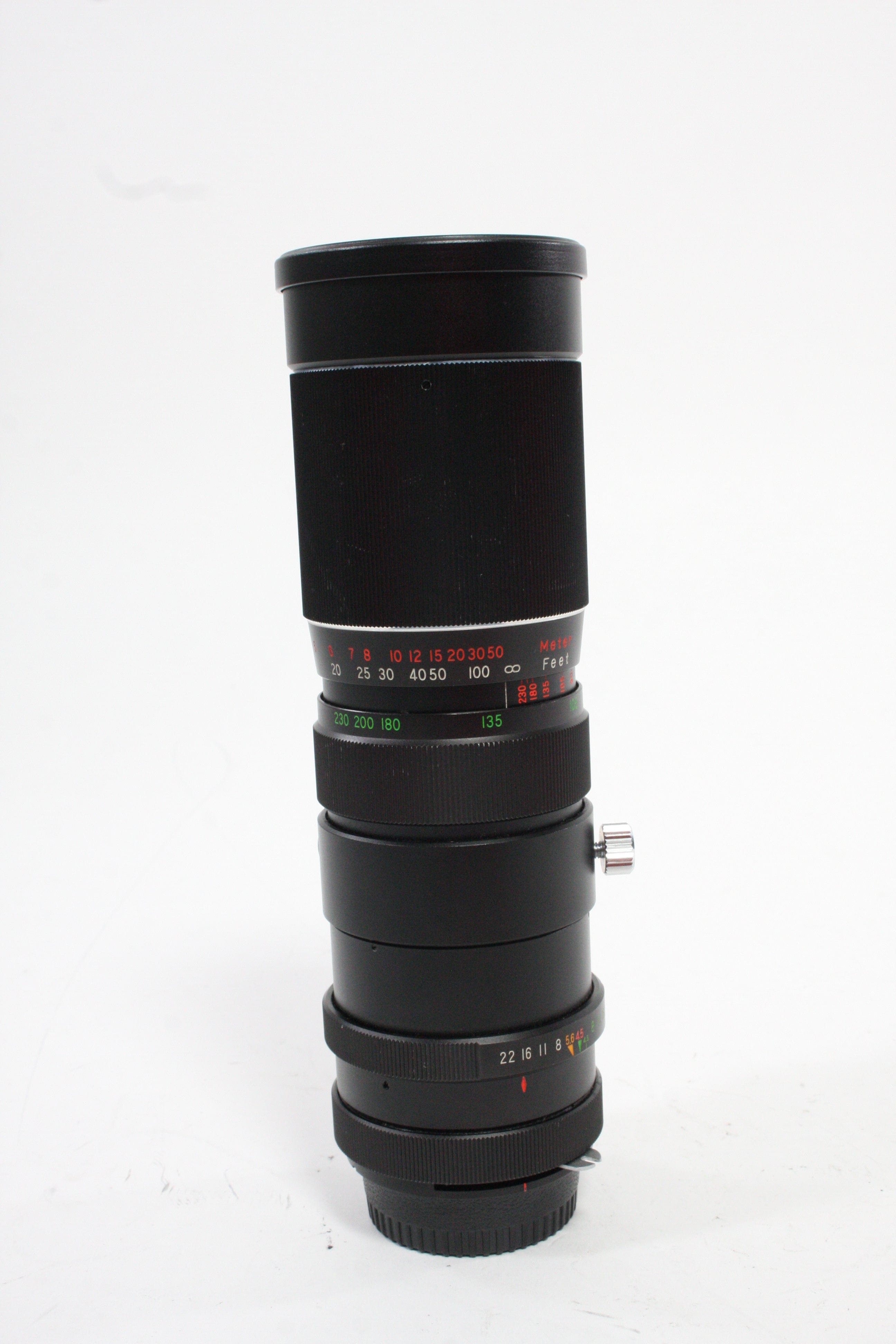 Vivitar 90-230mm f/4.5 Non-AI Lens for Vivitar TX Mount with Nikon F Adapter