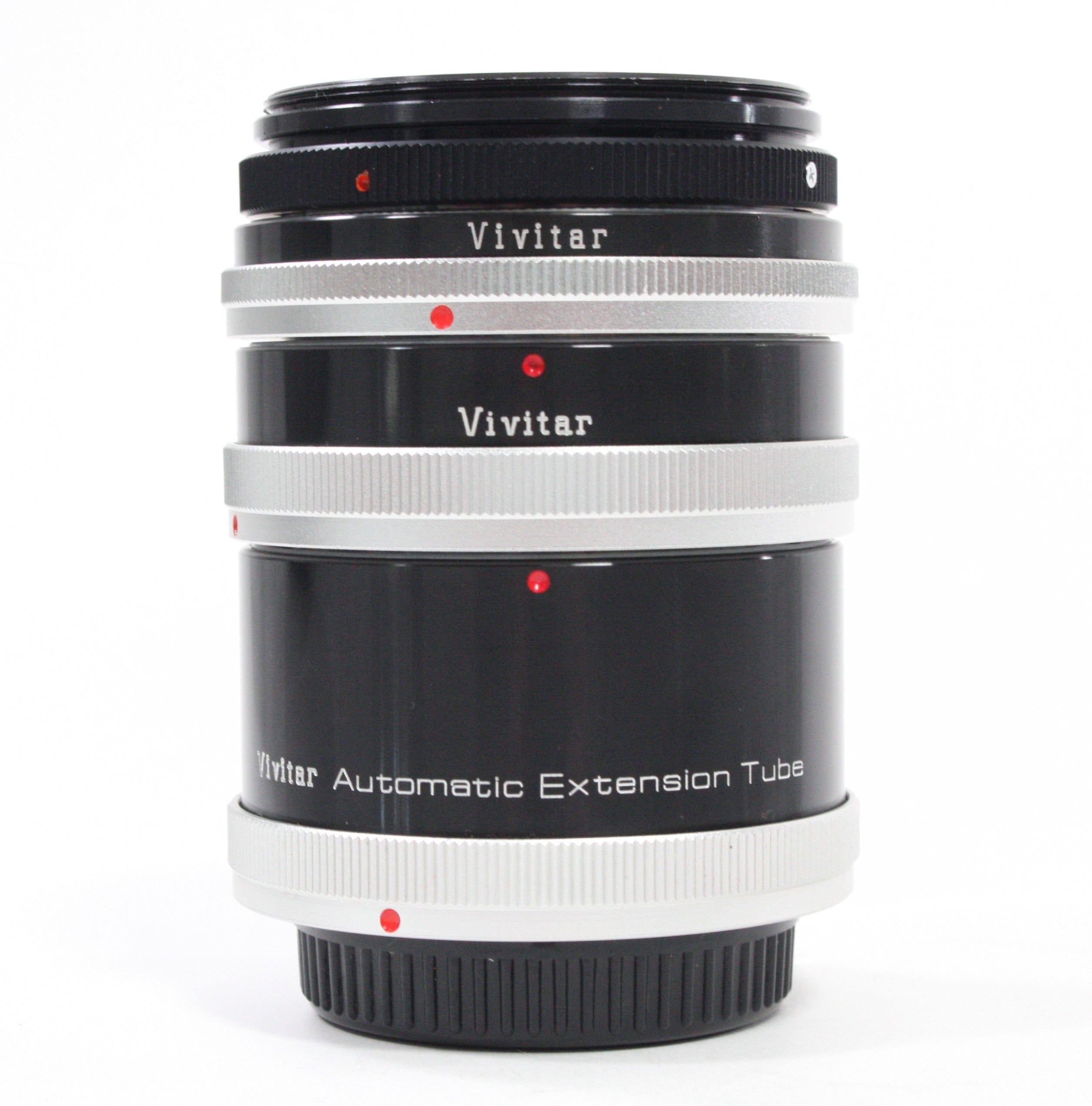 Vivitar Auto Extension Tube Set for Canon FL/FD Mount 12, 20, 30mm