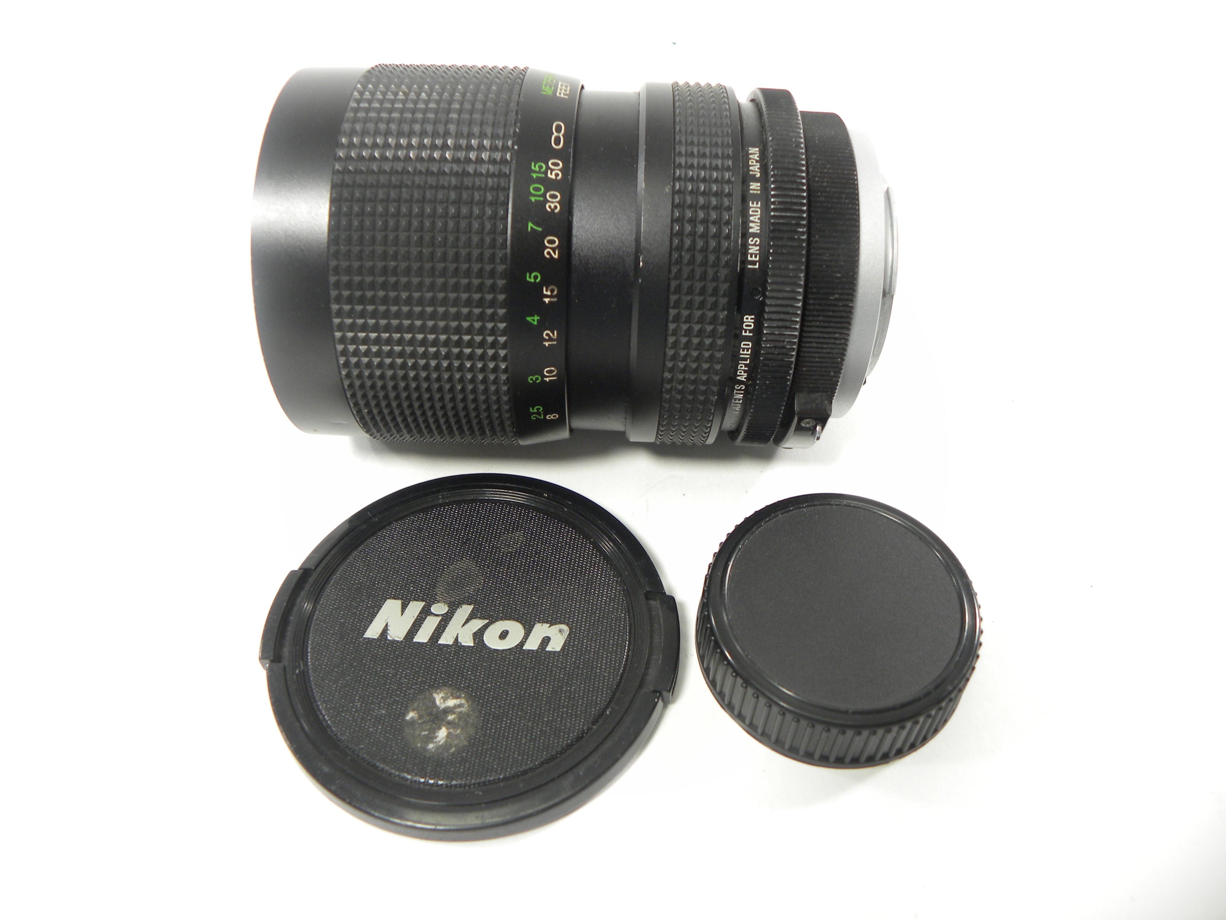 Vivitar Close Focusing Auto Zoom 35-105mm f3.5 Nikon F Mount