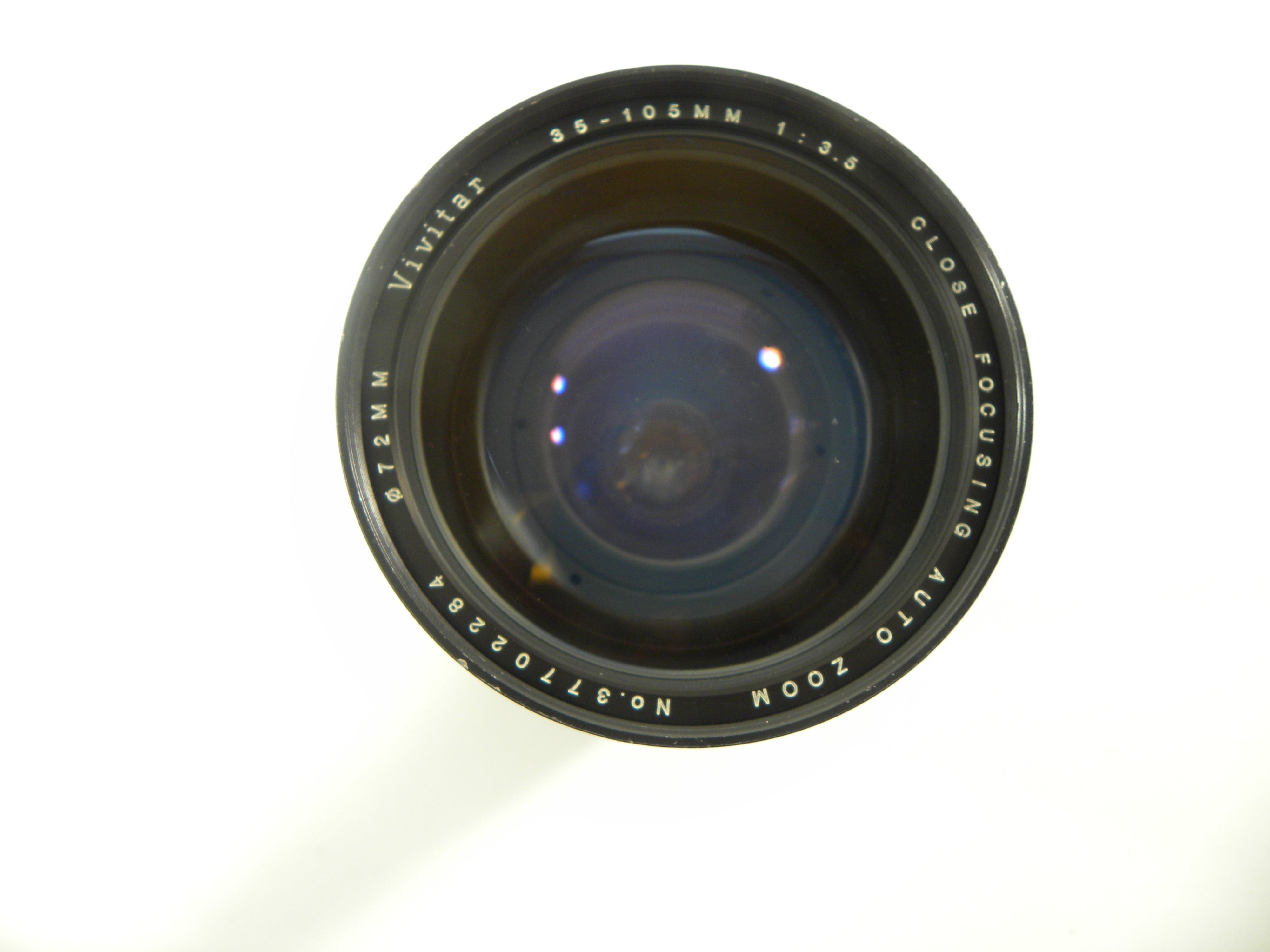 Vivitar Close Focusing Auto Zoom 35-105mm f3.5 Nikon F Mount