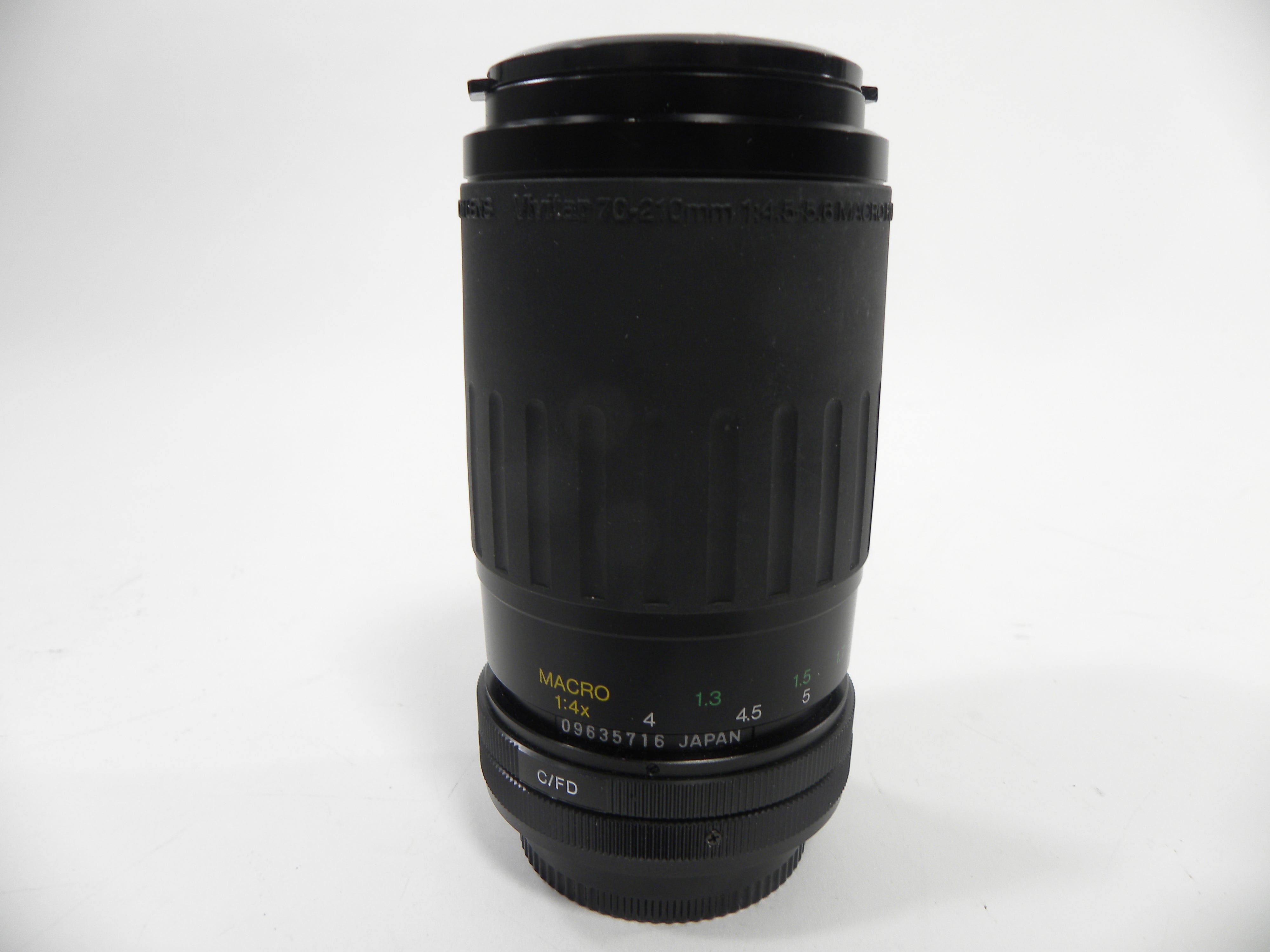 Vivitar Macro Focusing Zoom 70-210mm f4.5-5.6 Canon FD Mount