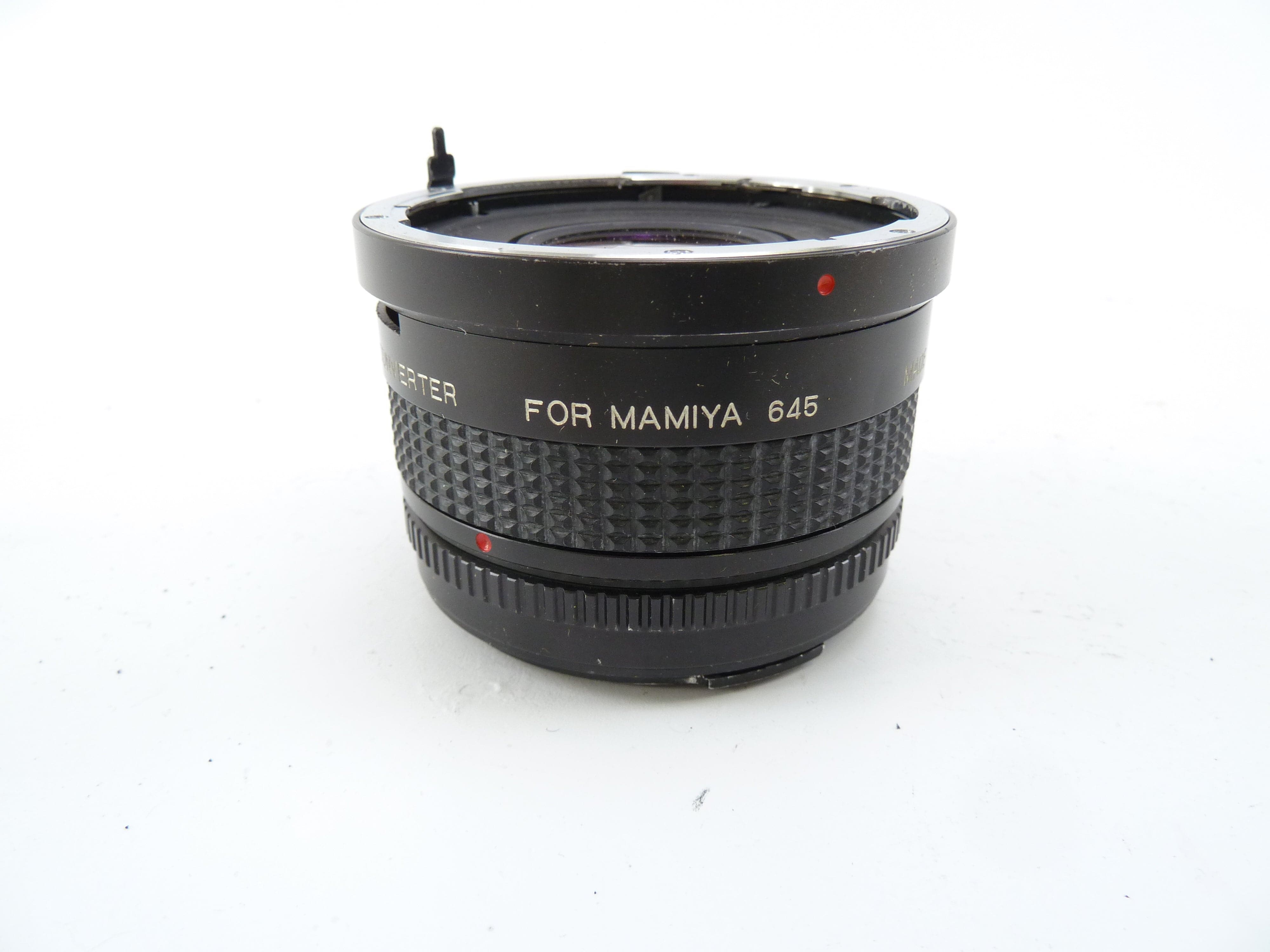 Vivitar MC 2x Teleconverter for Mamiya 645 Pro Lenses