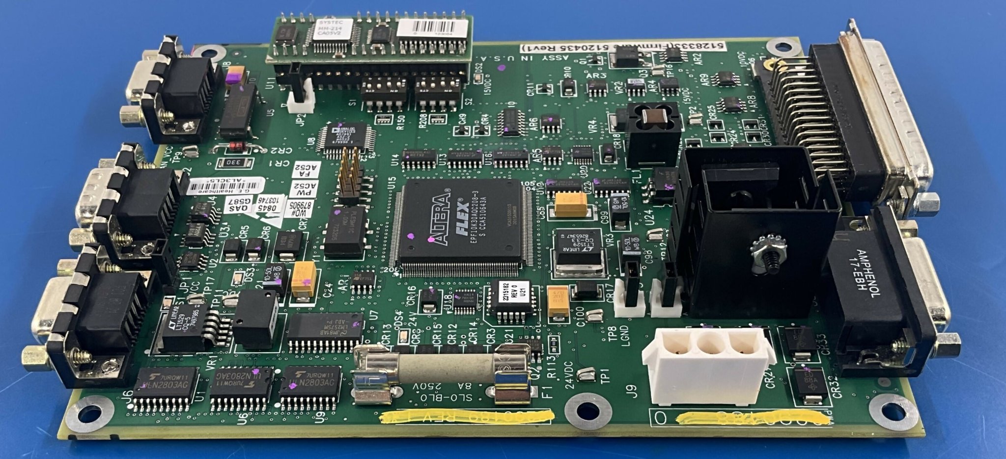 WALL STAND LIGHTNING TABLE I/O BOARD (5128333/2290188-2 GE