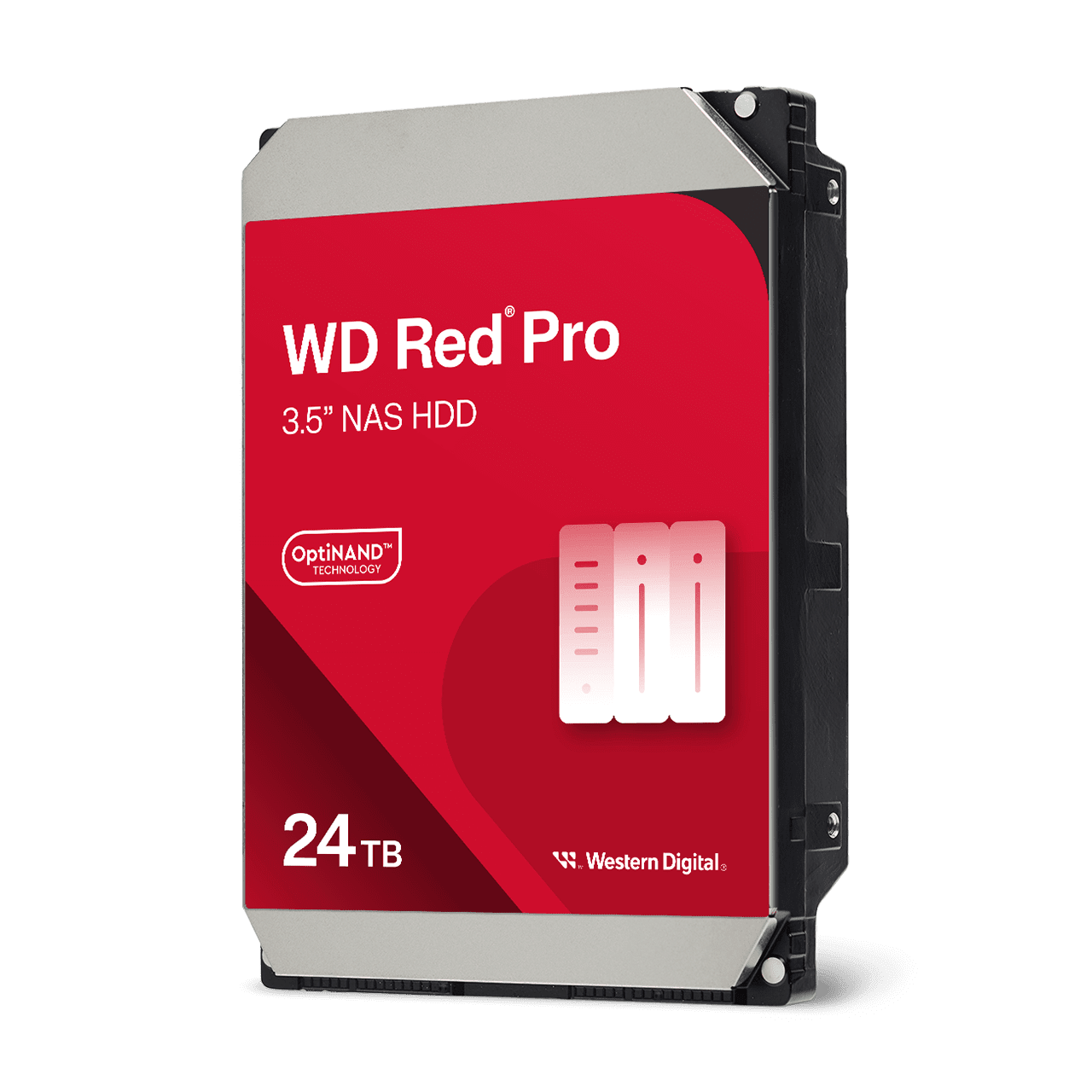 WD Red Pro 24TB NAS HDD 7200 RPM OptiNAND RAID-Ready