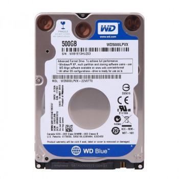 WD5000LPVX-80V0TT0 | Western Digital Blue 500GB 5400RPM SATA 6GB/s 8MB Cache 2.5-inch Hard Drive
