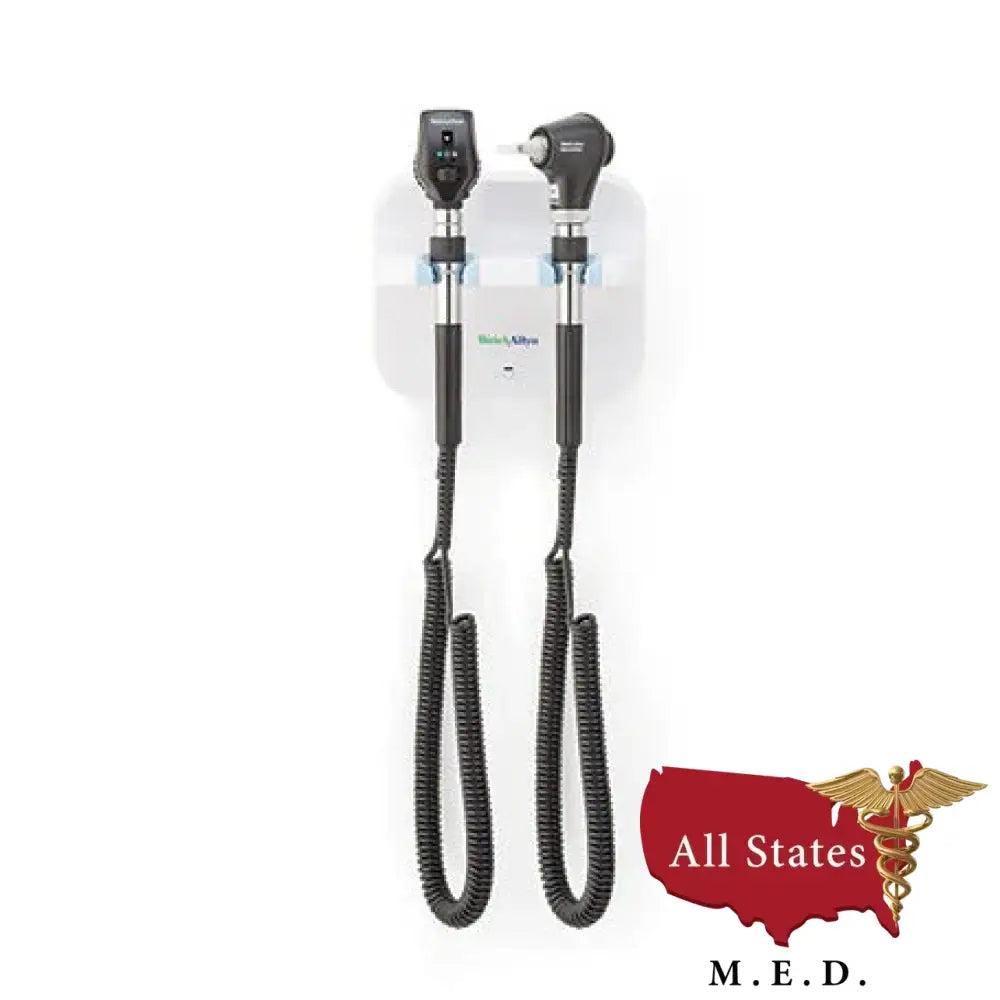 Welch Allyn Green Series 777 Wall Transformer with Otoscope and Ophthalmoscope Refurbished