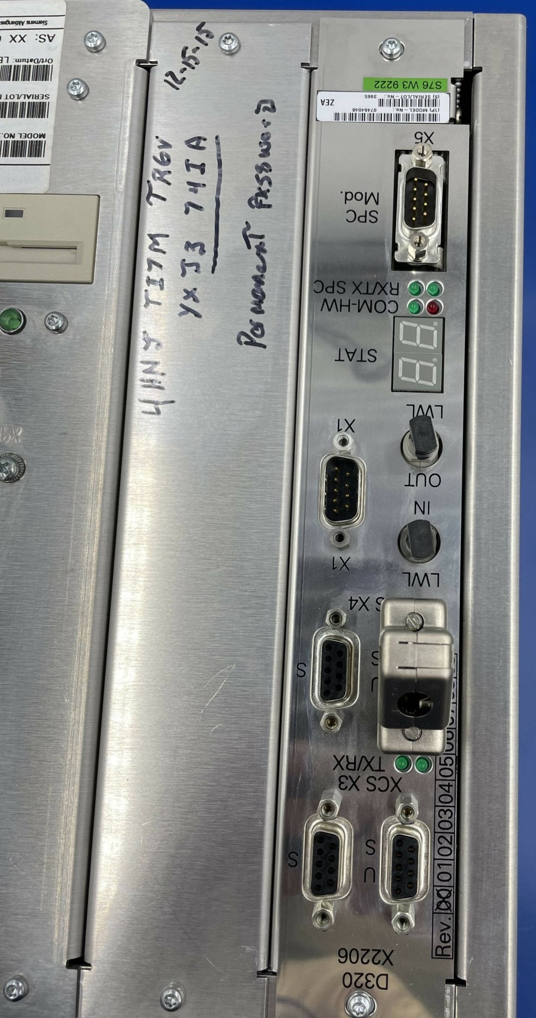 XCS CONTROL UNIT 2 (10280821 SIEMENS
