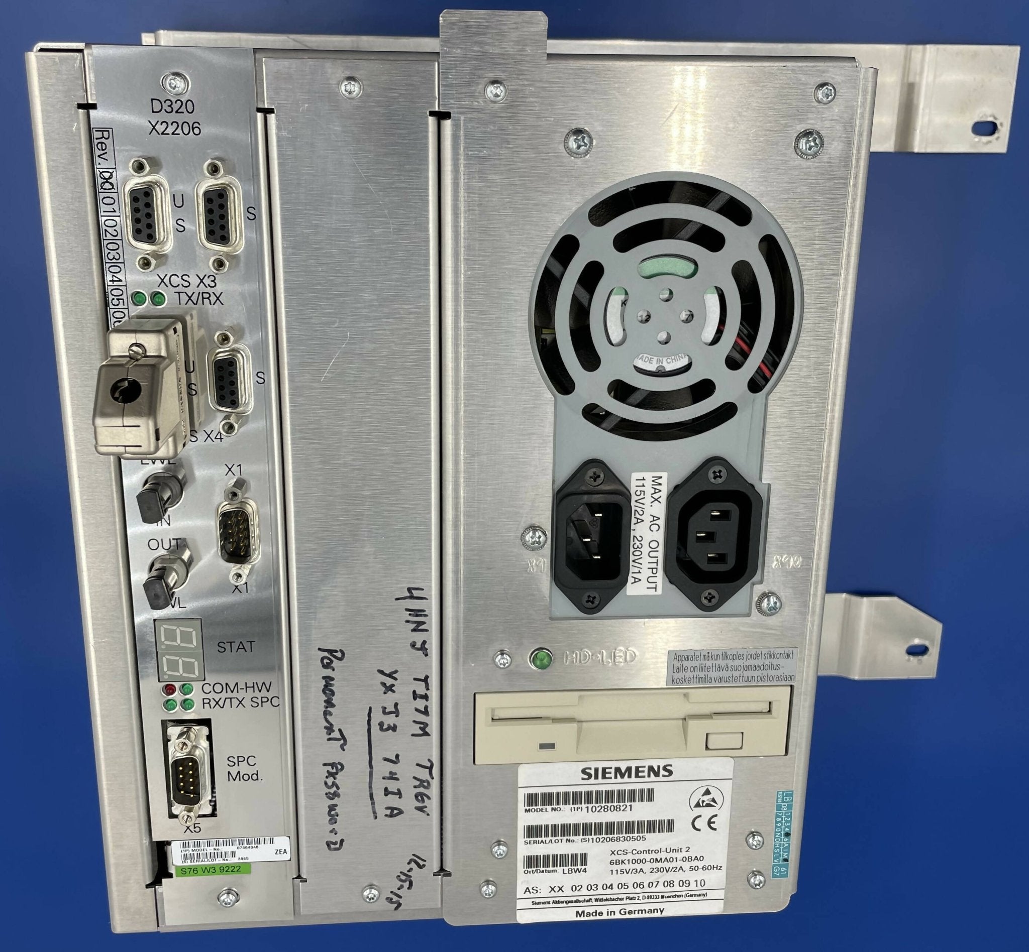 XCS CONTROL UNIT 2 (10280821 SIEMENS