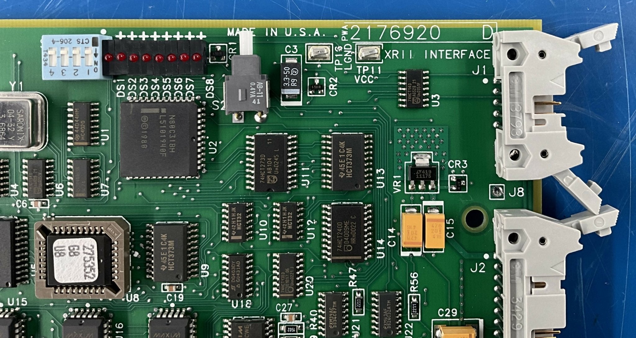 XRII INTERFACE BOARD (2176920 REV. D) GE