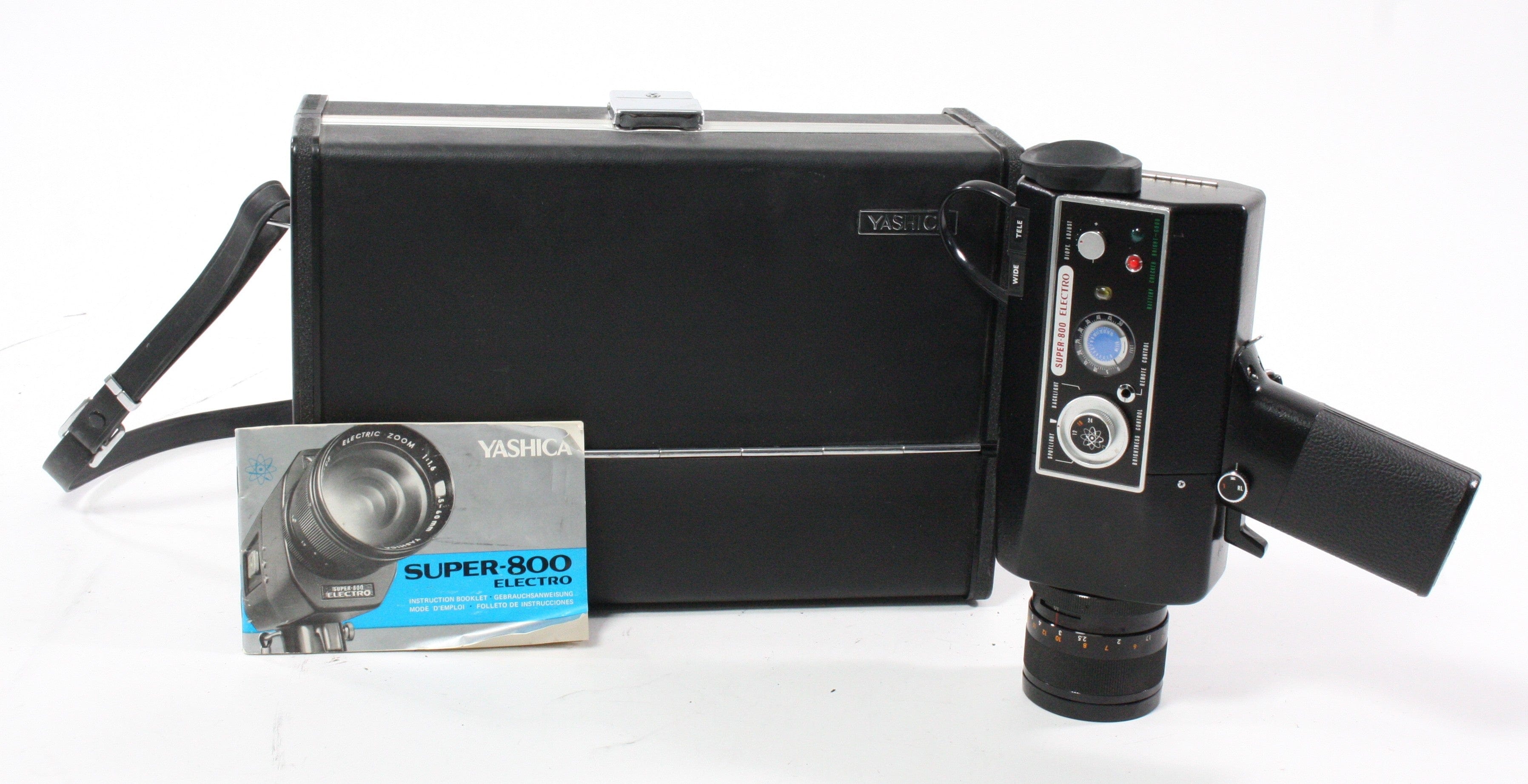 Yashica Super-800 Electro Super 8 Movie Camera