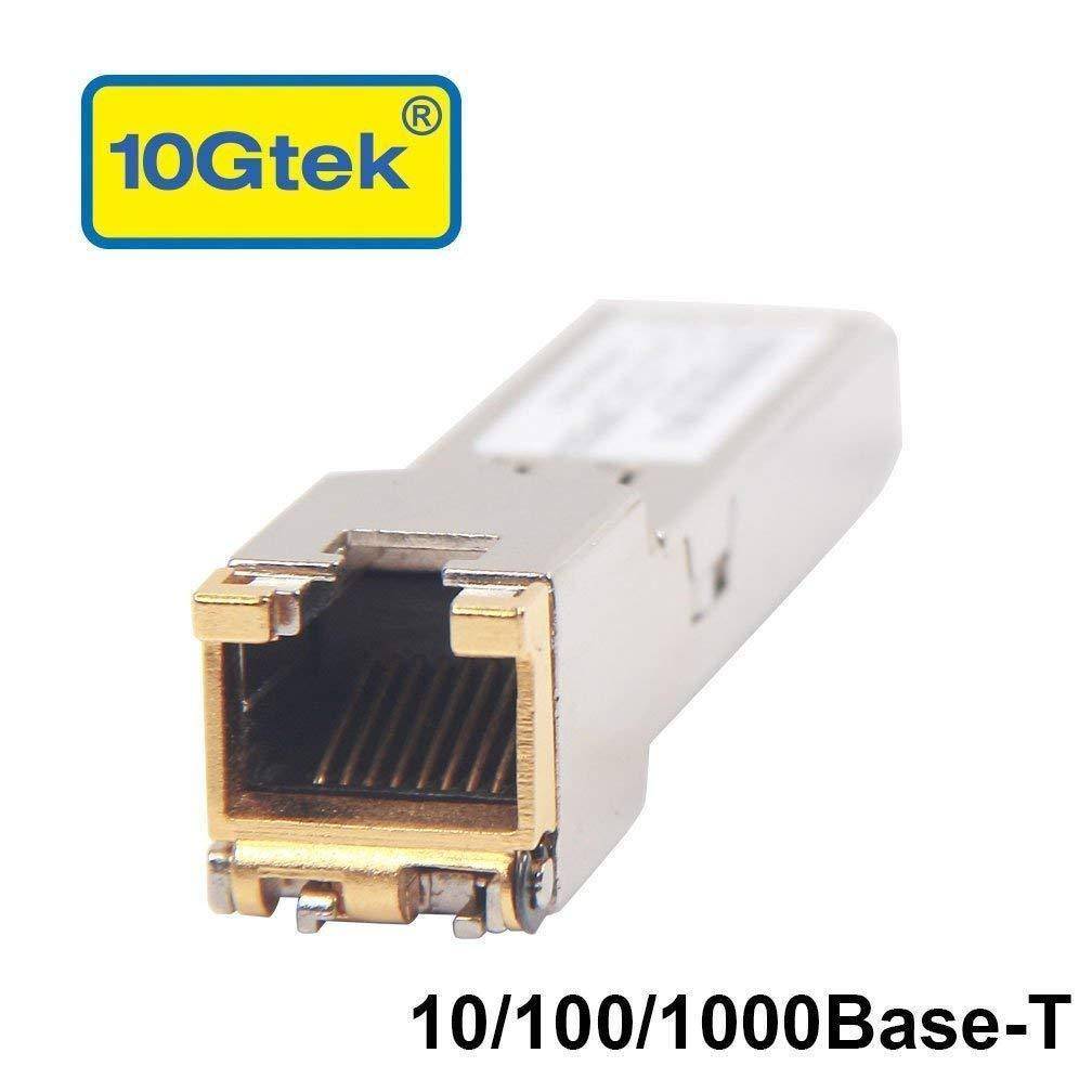 10 Gigabit SFP+ LC Multi-Mode Transceiver, 10GBASE-SR Module for Cisco SFP-10G-SR, Meraki MA-SFP-10GB-SR, Ubiquiti UF-MM-10G, Mikrotik, D-Link, Supermicro, (850nm, DDM, 300m) - AloinfoUSA