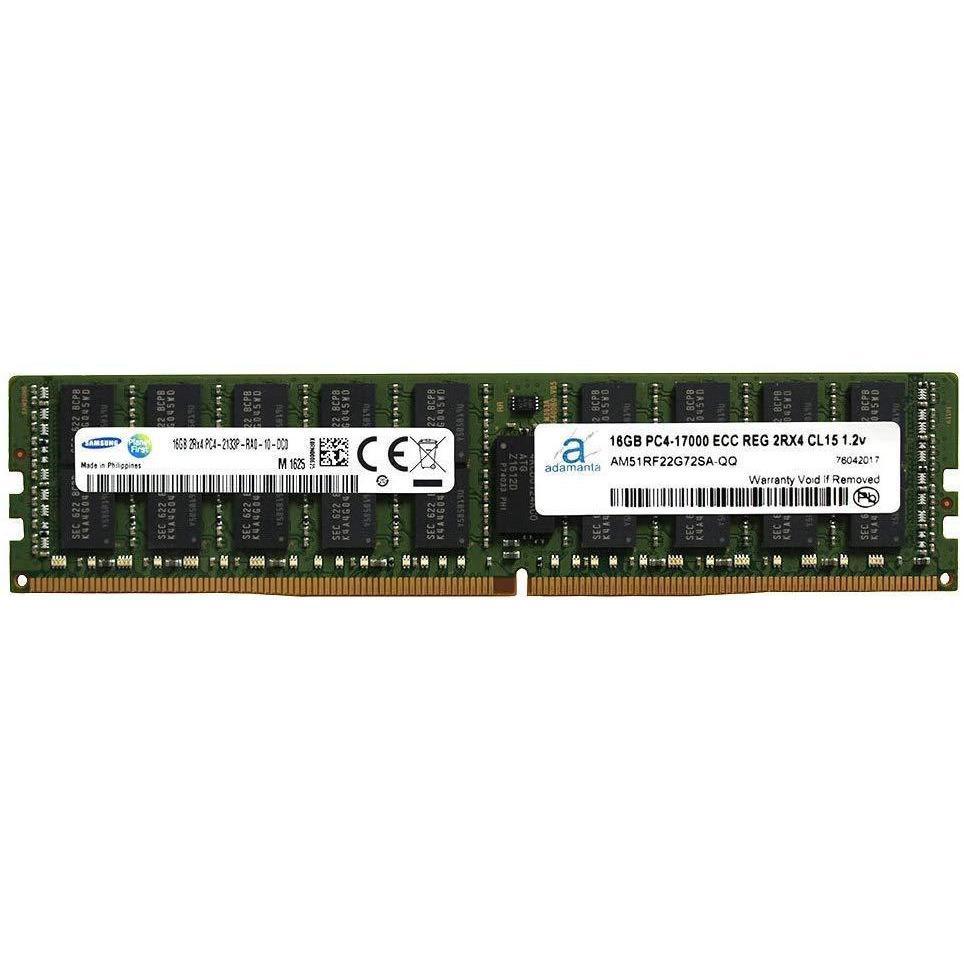 16GB (1x16GB) Server Memory Upgrade Compatible for Dell Poweredge, Dell Precision &amp; HP Proliant Servers DDR4 2133MHz PC4-17000 ECC Registered Chip 2Rx4 CL15 1.2V DRAM RAM - AloinfoUSA