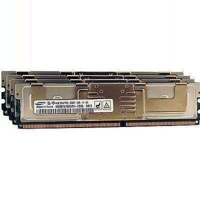16GB (4x4GB) FBD Memory Kit For Dell PowerEdge 2900,2950, 1900, 1950, 1955,R900 741360956858 - AloinfoUSA