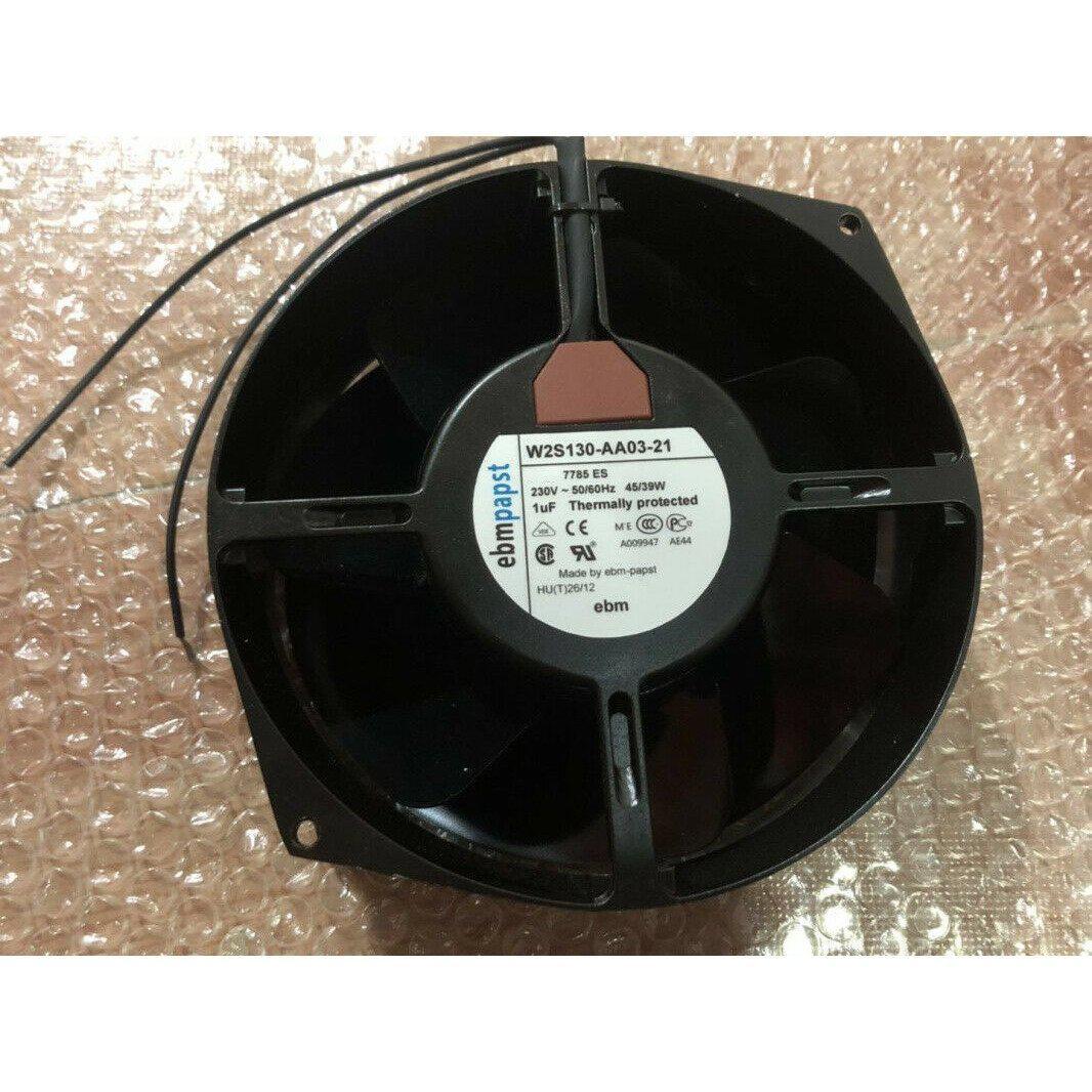 1pcs EBM W2S130-AA03-21 AC230V  45W/39W 150*55MM high temperature resistant fan - AloinfoUSA