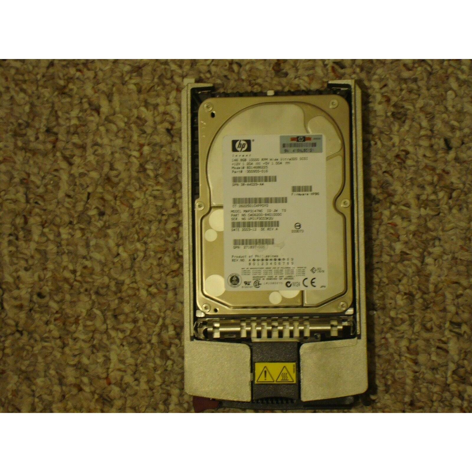 286716-B22/289044-001/404708-001/BD14685A26/BD14686225-146GB 10K ULTRA 320 HD - AloinfoUSA