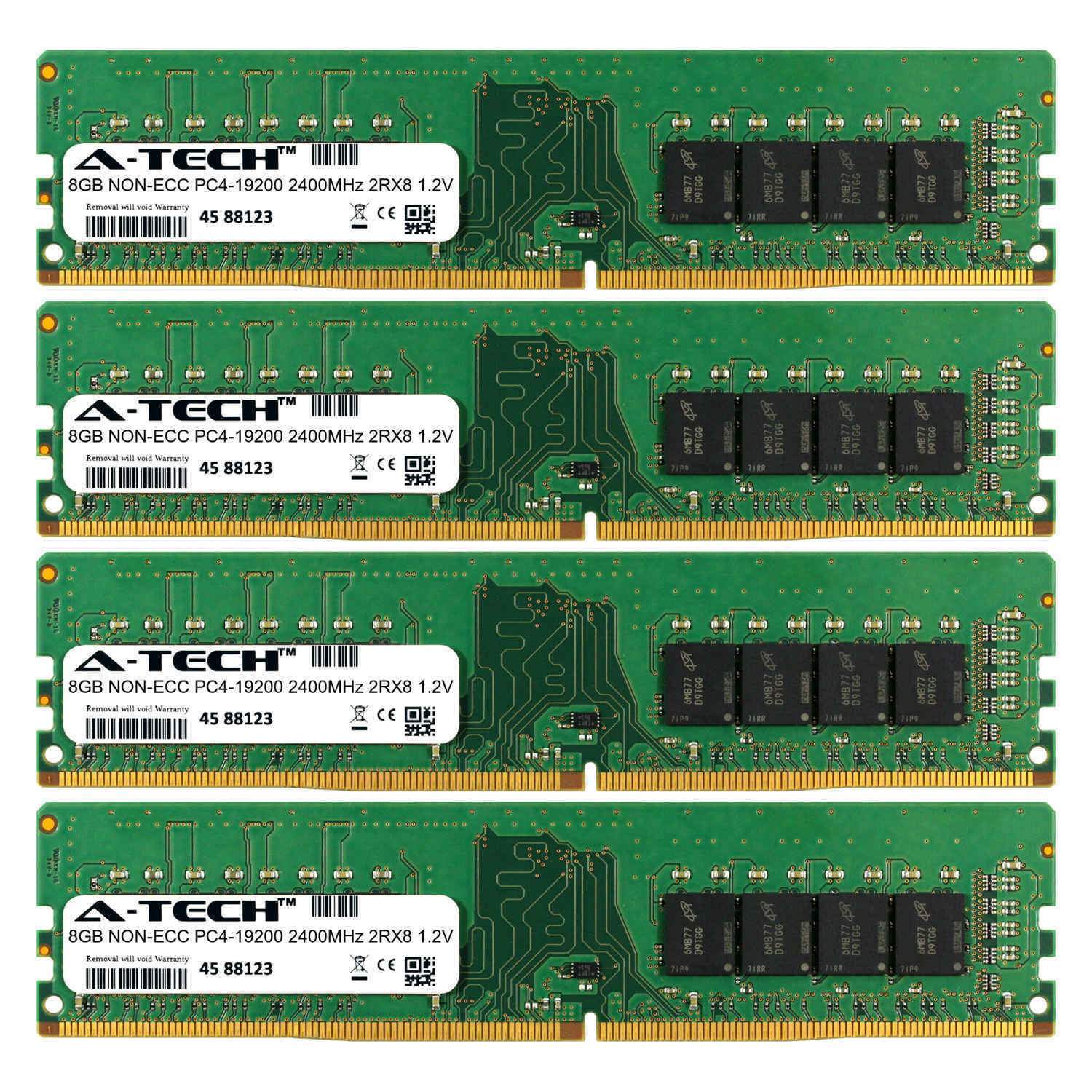 32GB 4 x 8GB Memory RAM for DELL PRECISION 3420 3620 3630 T3420 T3620 T3630 SFF - AloinfoUSA