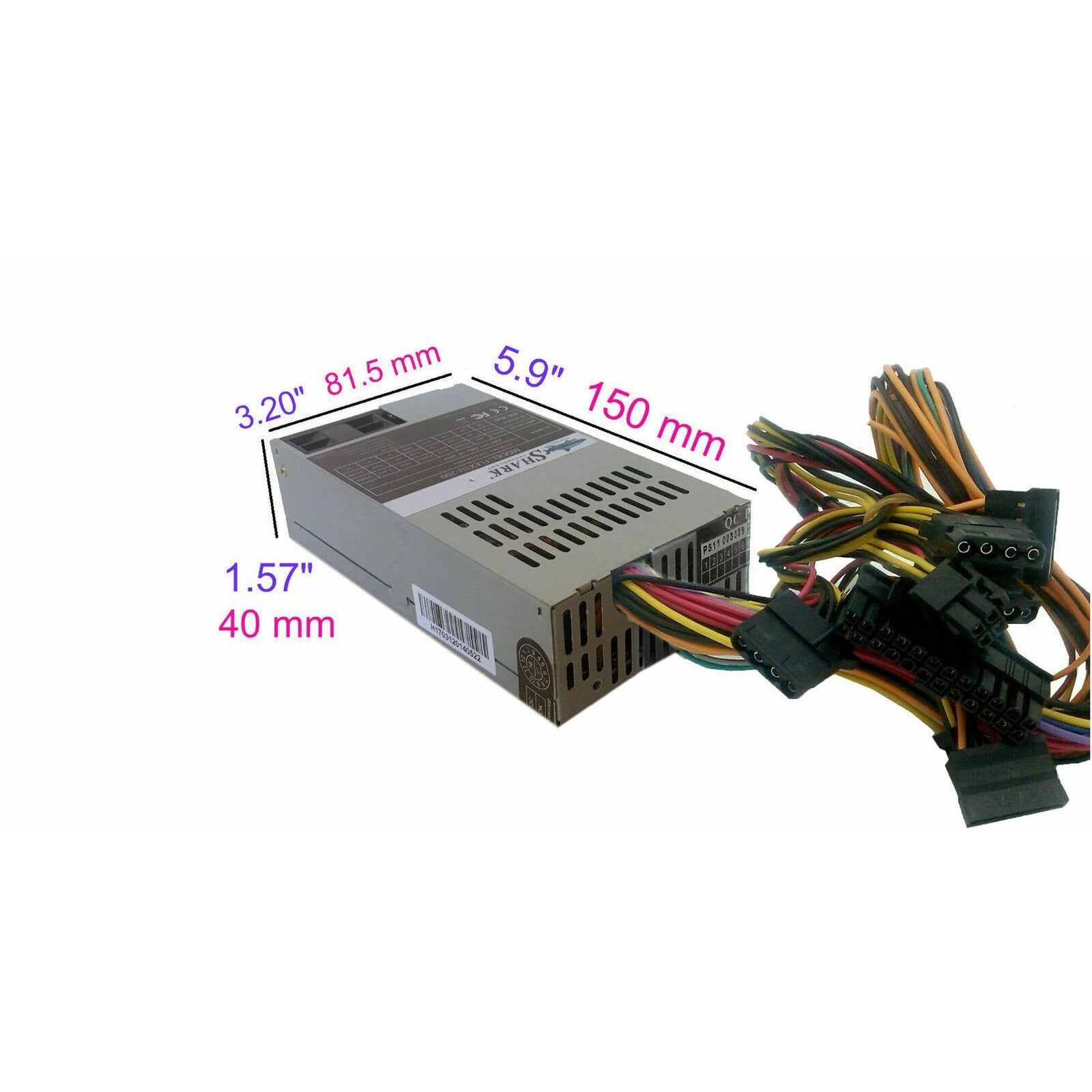 4-SATA Flex ATX Power Supply for FSP SPI FSP250-50PLB FSP200-50PLA FSP180-50PLA 897101000165 - AloinfoUSA