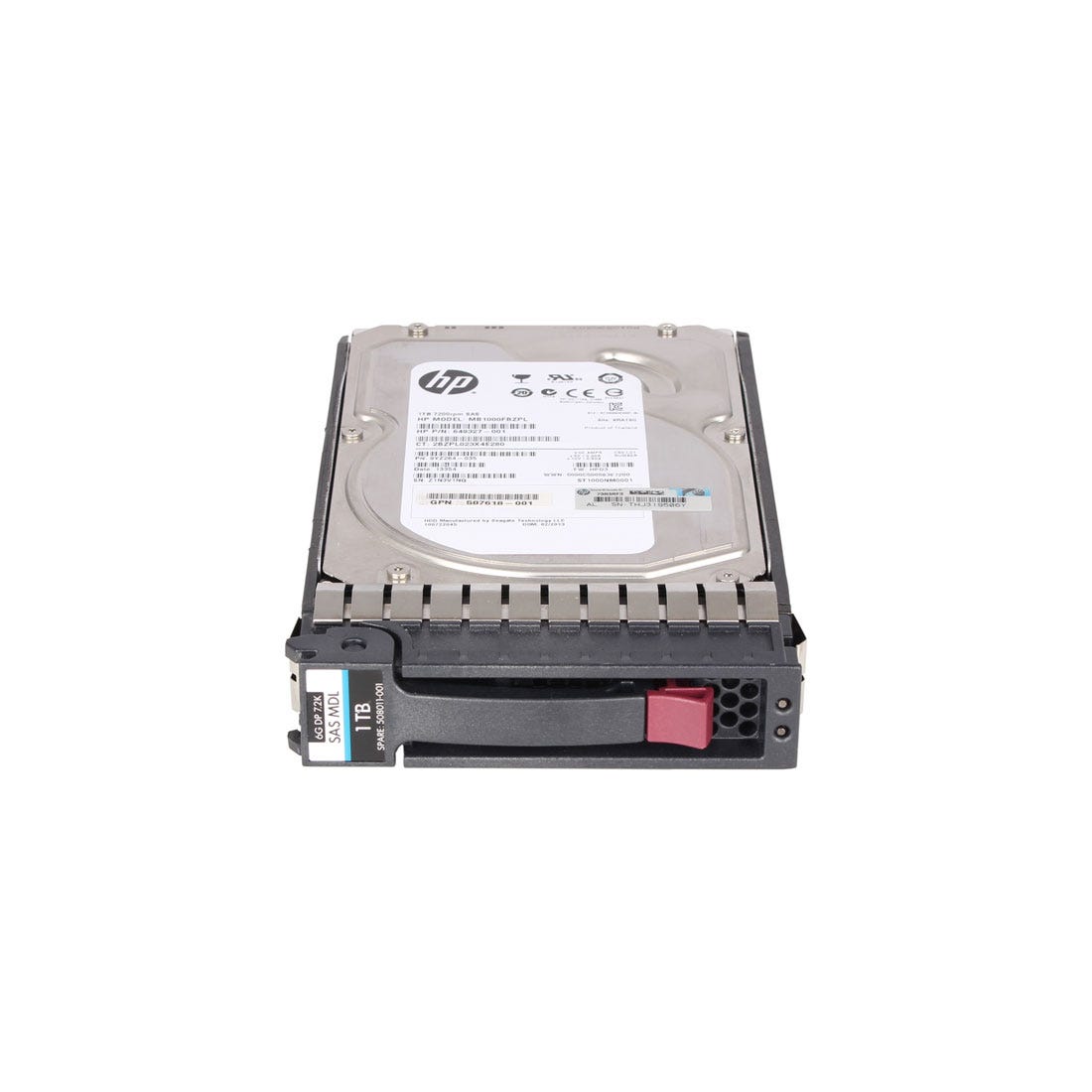 HP 652749-B21 1TB SAS Plug-In Module 7.2K 2.5" SFF HDD Hard Drive w/ G8/G9 Tray - AloTechInfoUSA