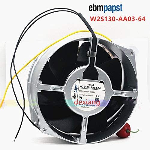 Dexiang for Original Ebmpapst W2S130-AA03-64 AC230V All Metal High Temperature Resistant Fan - AloinfoUSA