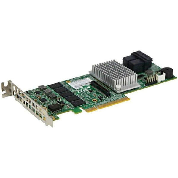 Supermicro RAID 8PORT SAS3 2GB LSI 240GB HDD 0/1/10/5/6/50/60 AOC-S3108L-H8IR controladora - MFerraz Tecnologia