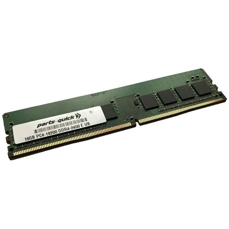 Memoria 16GB Memory for Dell Precision Workstation 3420 T3420 DDR4 2400MHz ECC UDIMM RAM - MFerraz Tecnologia