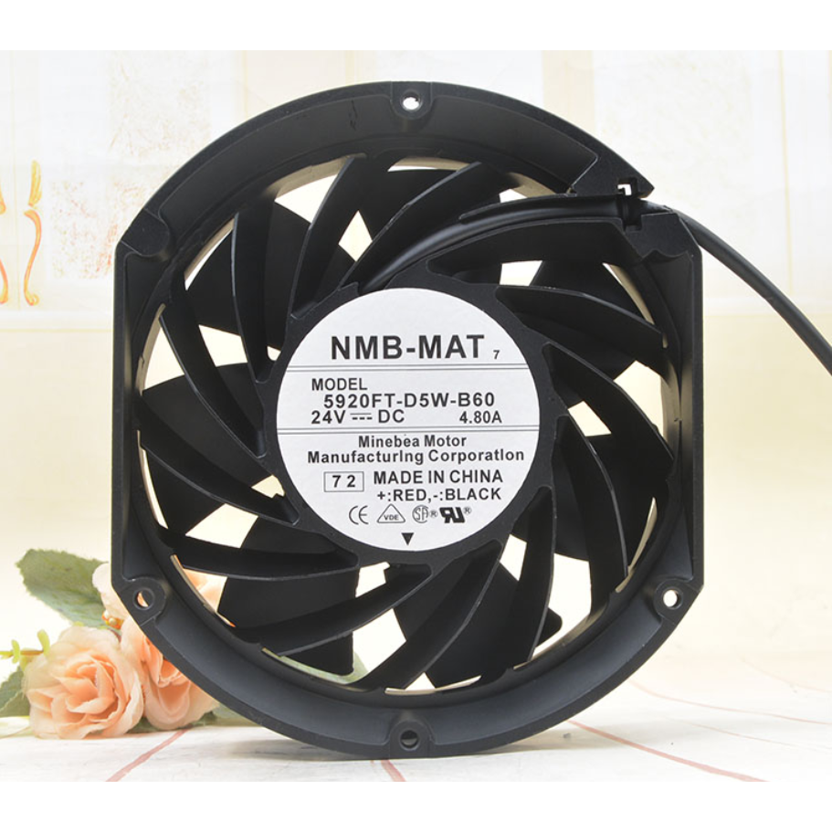 5920FT-D5W-B60 NMB-MAT MINEBEA MOTOR FAN 6256299475232 - AloinfoUSA