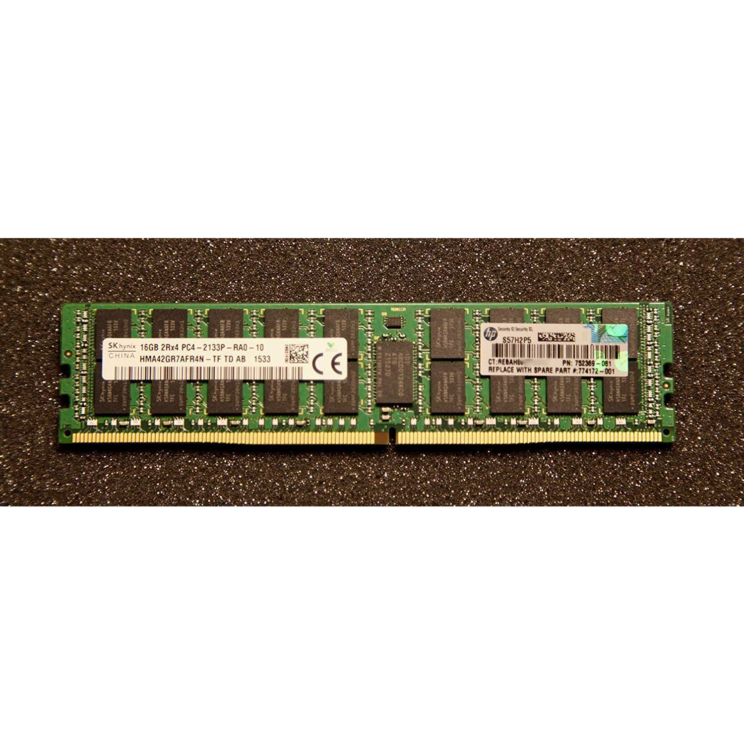 752369-081 Hewlett-Packard 16Gb 2Rx4 Pc4-2133P-R Memory Kit - AloinfoUSA