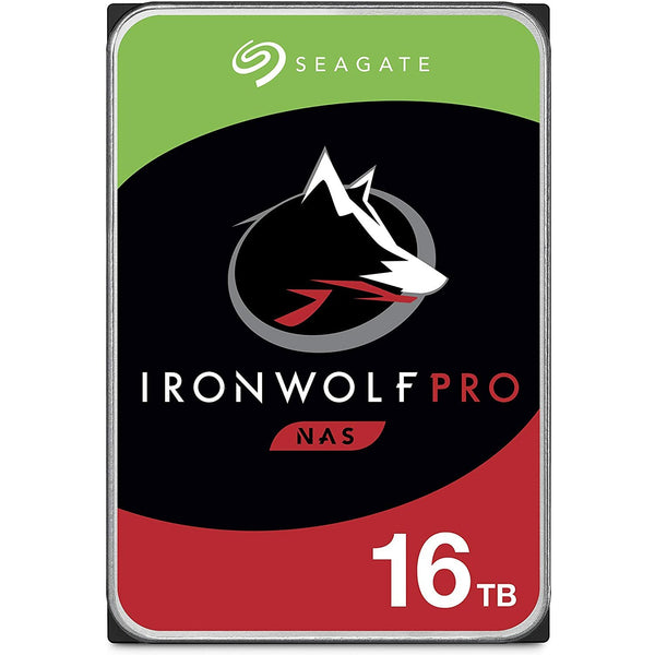 Seagate IronWolf Pro 16TB NAS Internal Hard Drive HDD â CMR 3.5 Inch SATA 6GB/S 7200 RPM 256MB (ST16000NE000) - MFerraz Tecnologia
