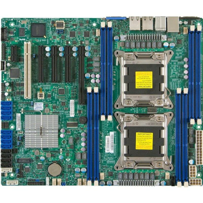 Supermicro MBD-X9DRL-iF-O -LGA2011 Intel C602 Chipset Mainboard for Dual Processor DDR3 ATX Motherboard - MFerraz Tecnologia