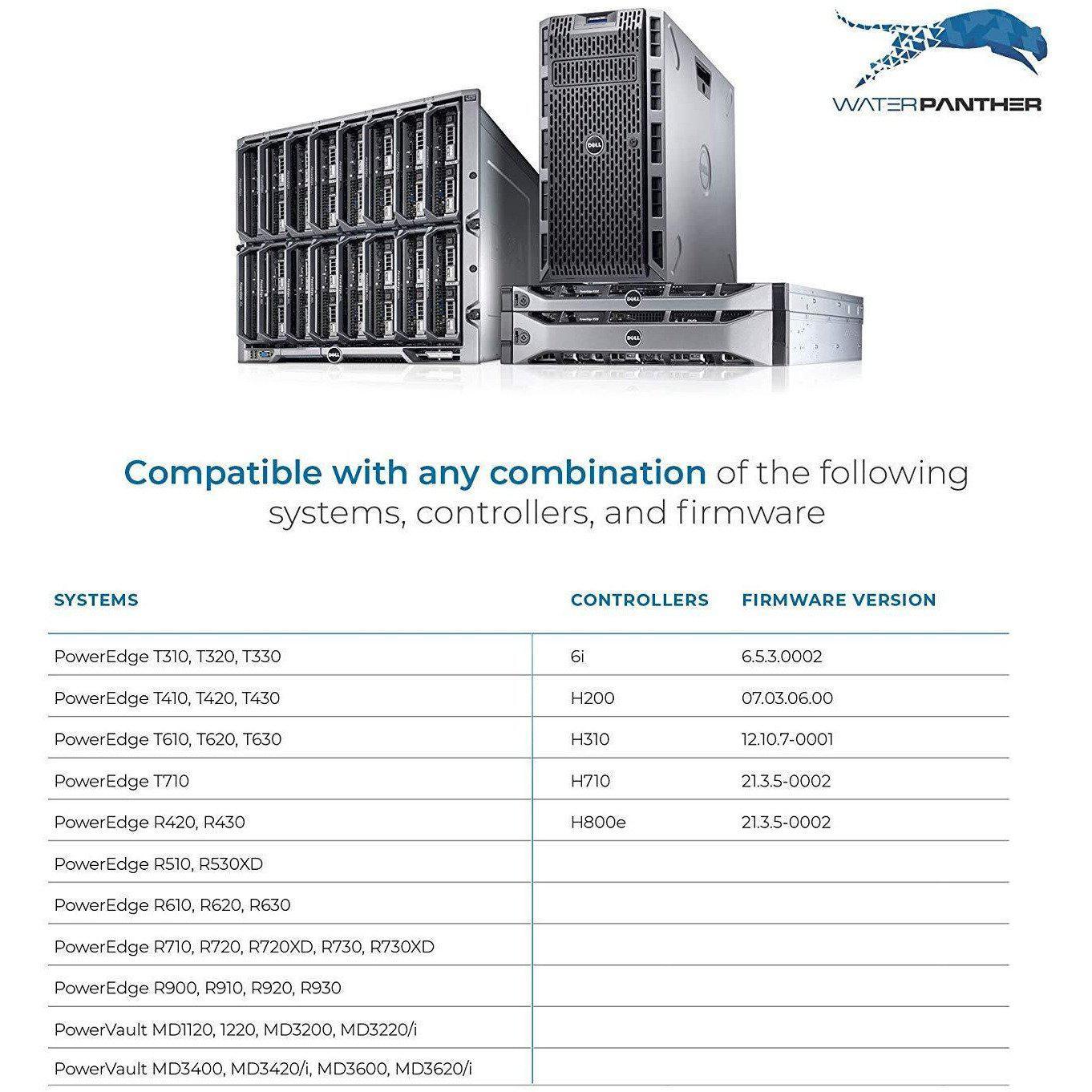 900-GB 10K-RPM SAS 6-Gbps 2.5-Inch Compatible with Dell PowerEdge Servers T20 C1100 R230 T430 T330 02RR9T 09X49P 08JRN4 Enterprise Internal Hot-Swappable Hard Drive in a 13G Dell Caddy - AloinfoUSA