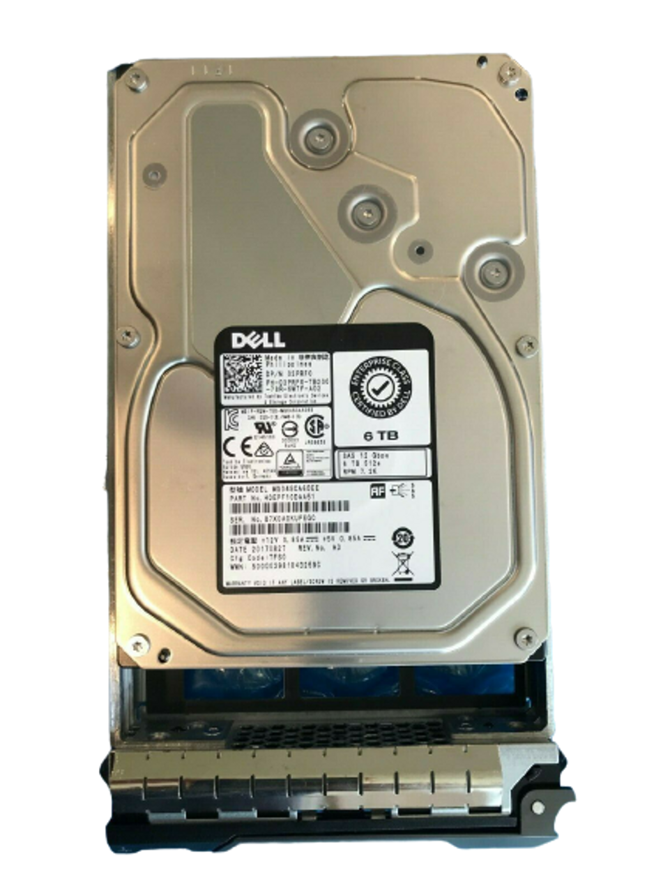 Disco DELL 03PRF0 MG04SCA60EE  6TB 12G 7.2K LFF 3.5" SAS HDD R710 R720 R730 R430 3PRF0 - AloTechInfoUSA