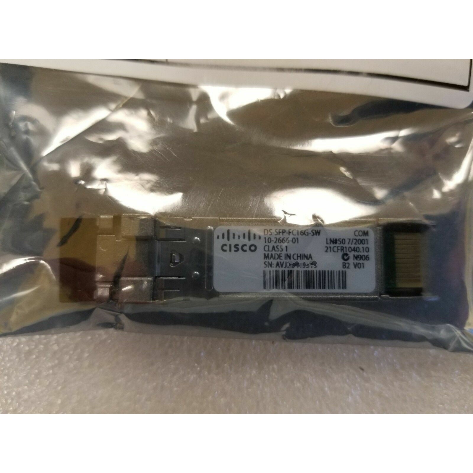 Cisco DS-SFP-FC16G-SW Transceiver 10-2666-01 Module 16Gb SFP - AloinfoUSA