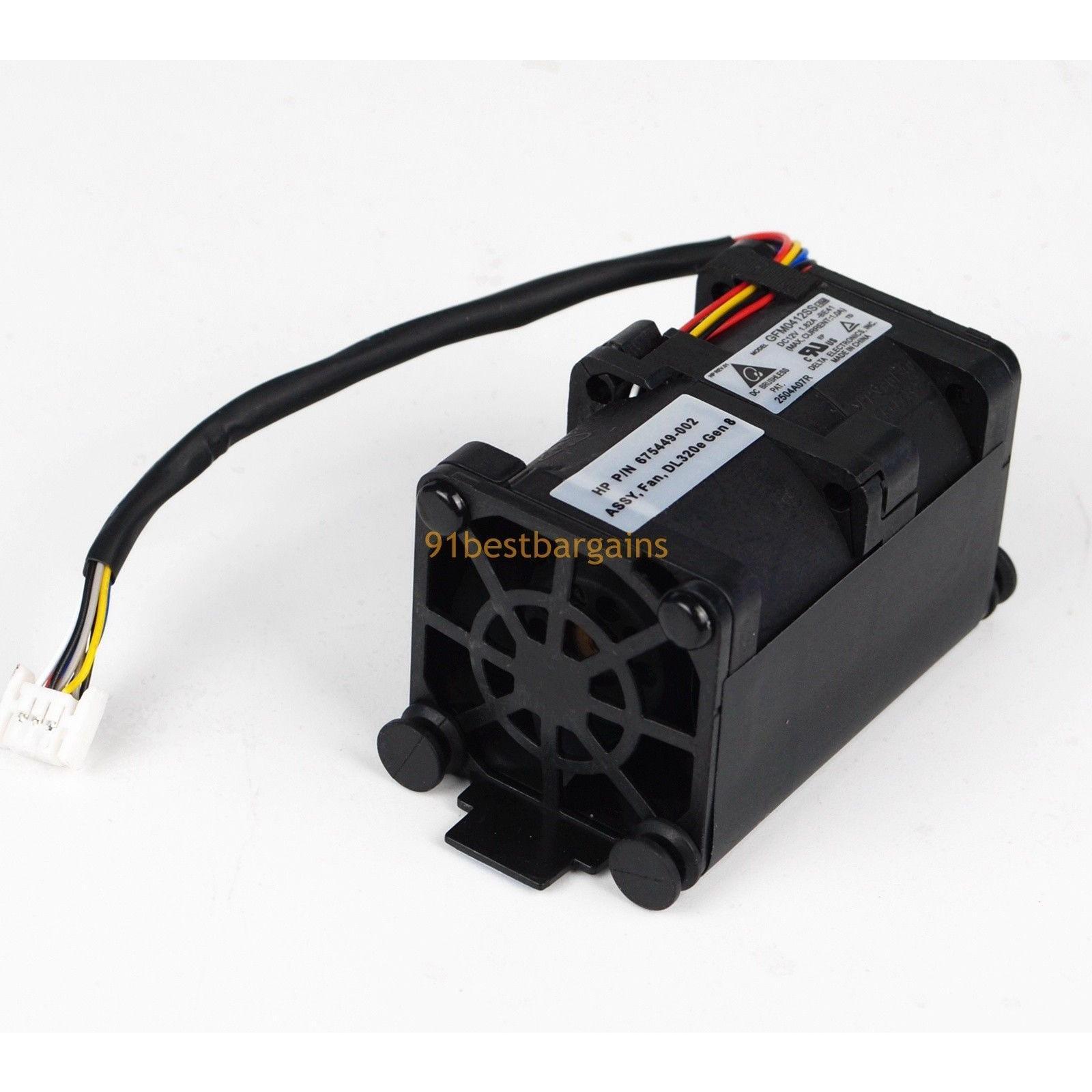 Cooling Fan for HP DL320E G8 675449-002 GFM0412SS DD003 Cooler Server - AloinfoUSA