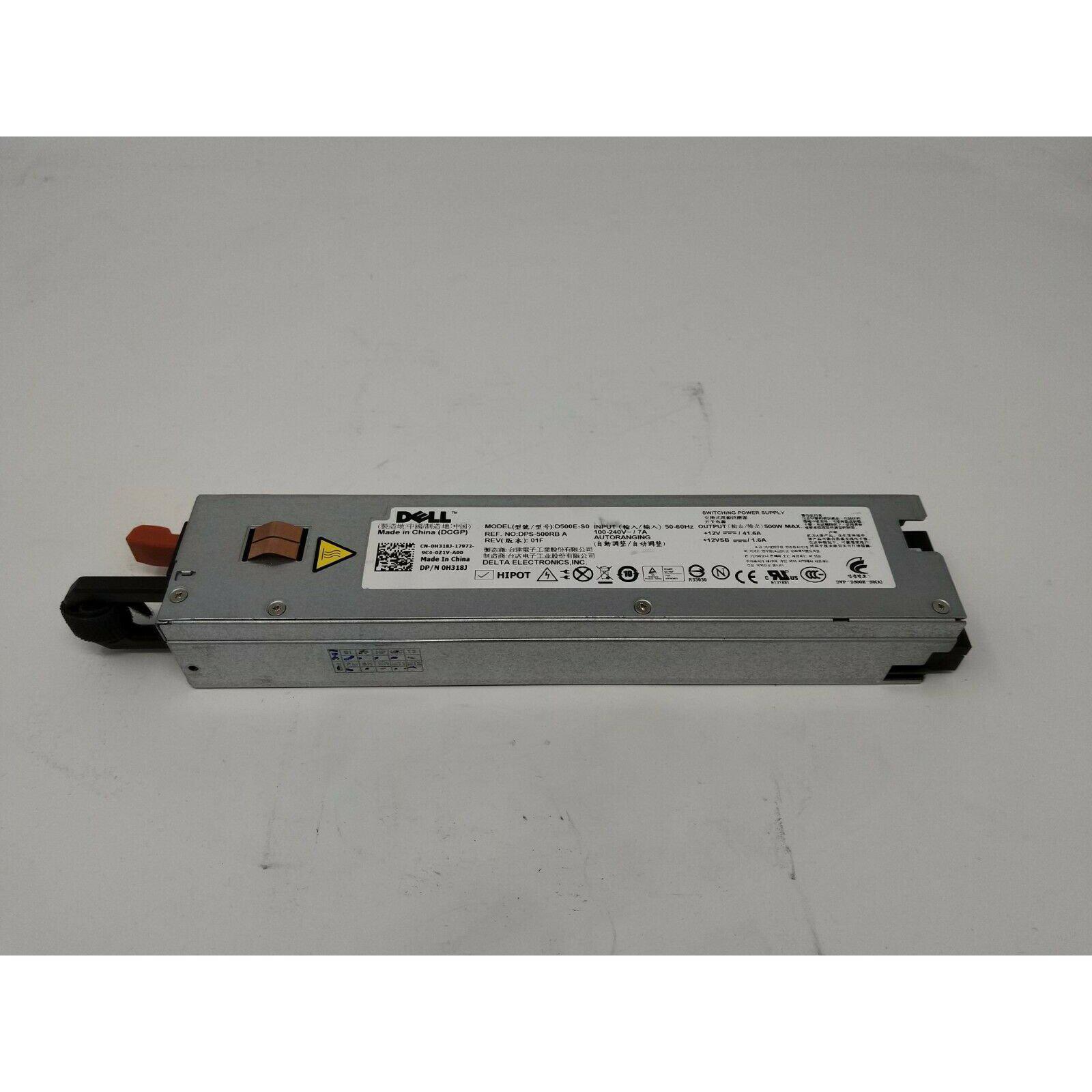Dell H318J DPS-500RB A 500 WATT POWER SUPPLY FOR POWEREDGE R410 - AloinfoUSA