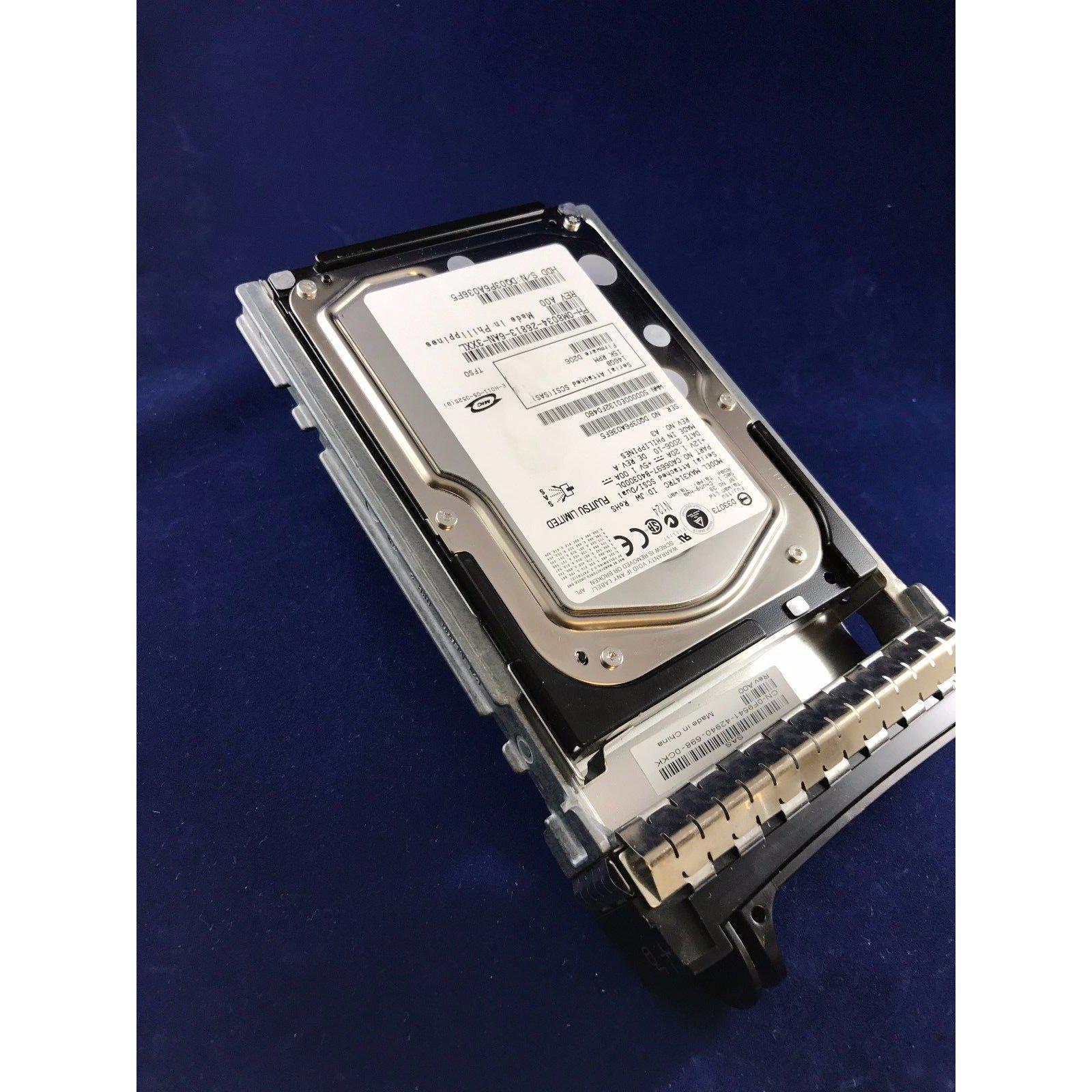 DELL M8034 MAX3147RC CA06697-B40300DL 146GB 15K SAS HOT PLUG HARD DRIVE 102646059333 - AloinfoUSA