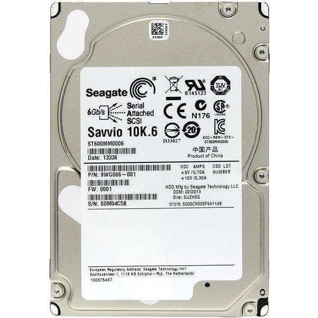 Dell Original 600GB 10K 6Gb/s SAS 2.5" Hotplug Hard Drive 7YX58 ST600MM0006 638266369199 - AloinfoUSA