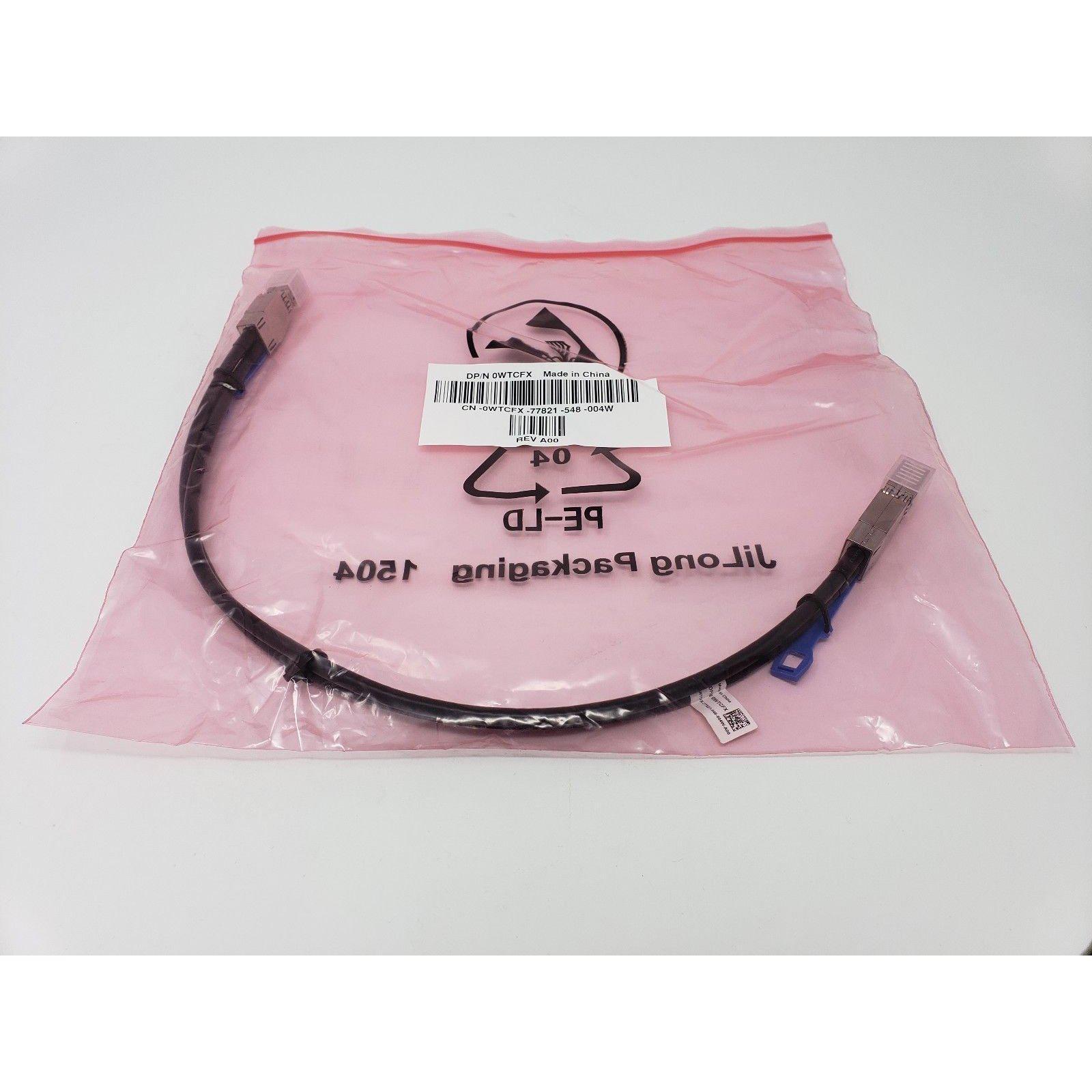 Dell POWERVAULT MD1400 Mini HDD to Mini SAS HDD Cable SFF-8644 WTCFX 0WTCFX 77821548004 - AloinfoUSA