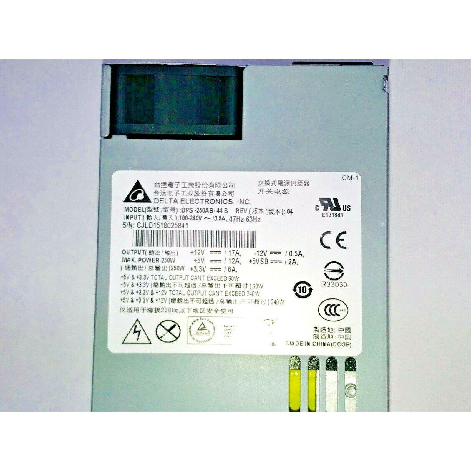 DELTA ELECTRONICS DPS-250AB-44B Computer Power Host Power Supply Fuente - AloinfoUSA
