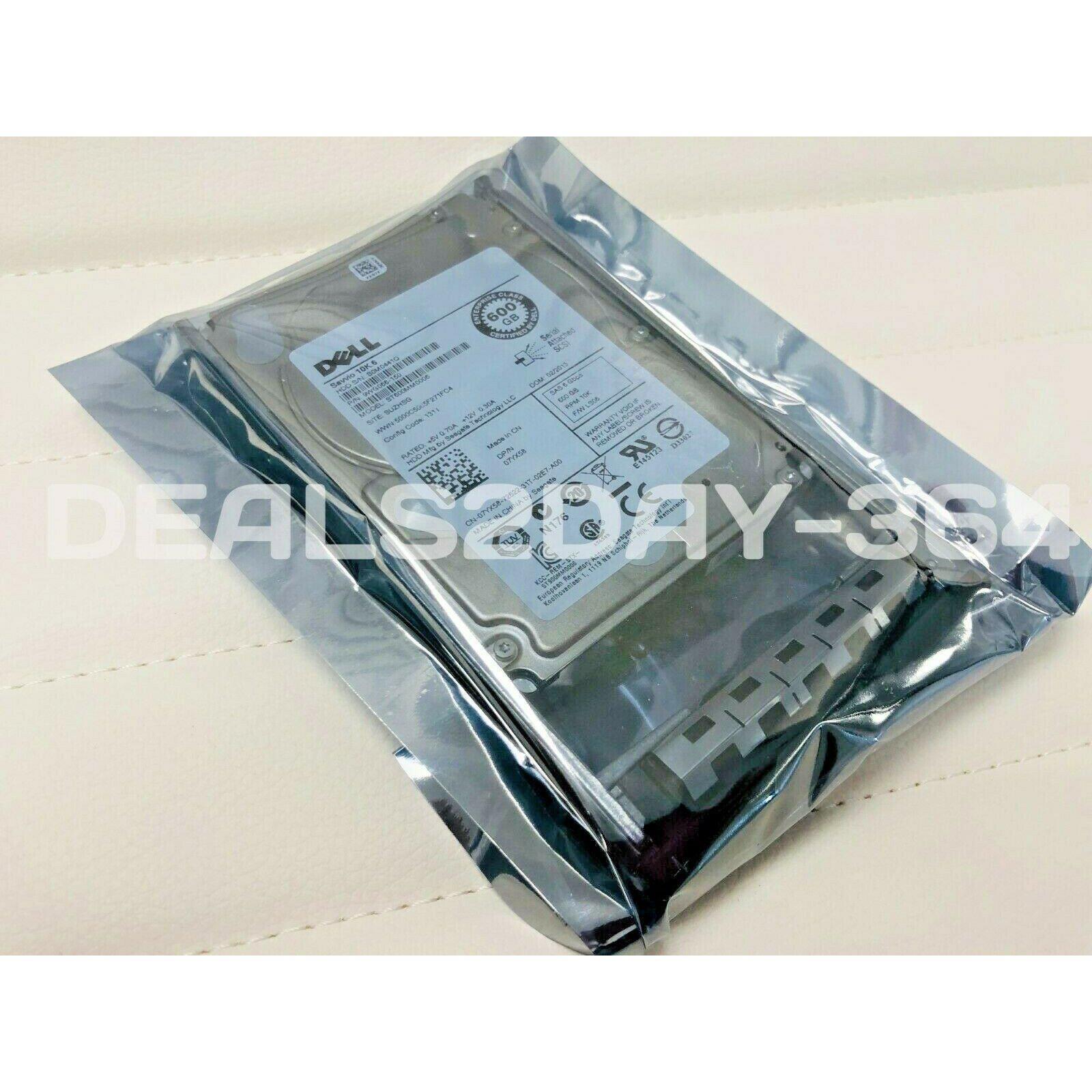 Disco Dell 7YX58 ST600MM0006 600GB 10K 6G SAS 2.5" Hard Drive 6091245557194 - AloinfoUSA