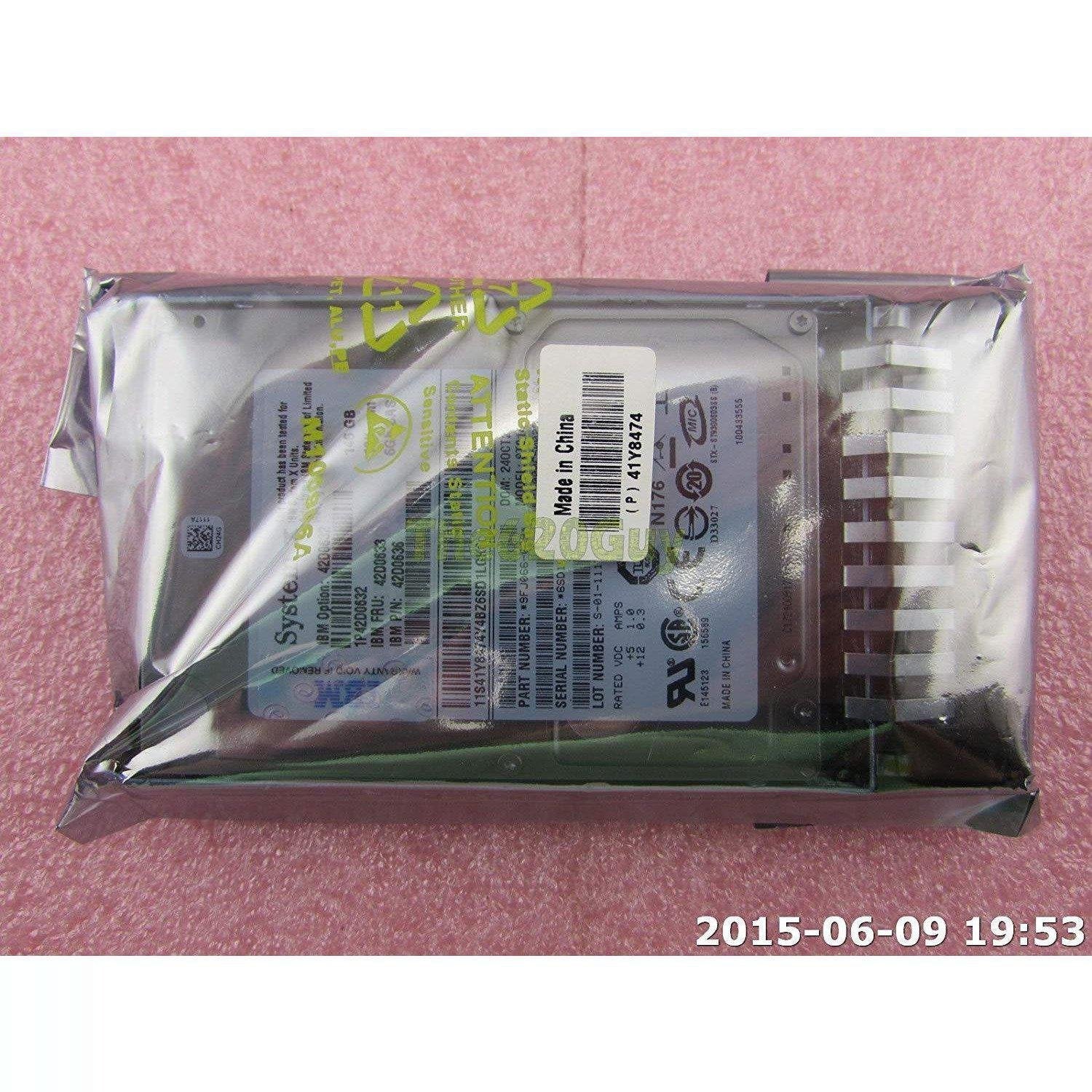 Disco IBM 146GB 10K RPM SAS 6Gbs SFF Slim 2.5" Hot Swap Hard Drive 42D0633 42D0636 - AloinfoUSA