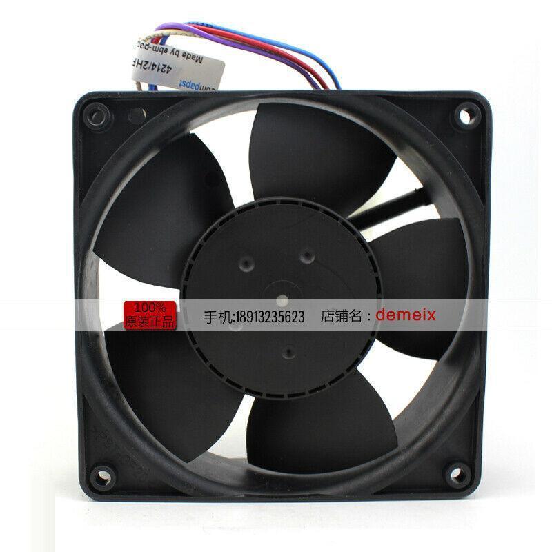Ebm papst 4214/2HPU 12038 24V 0.19A 4.6W 4-wire waterproof cooling fan - AloinfoUSA