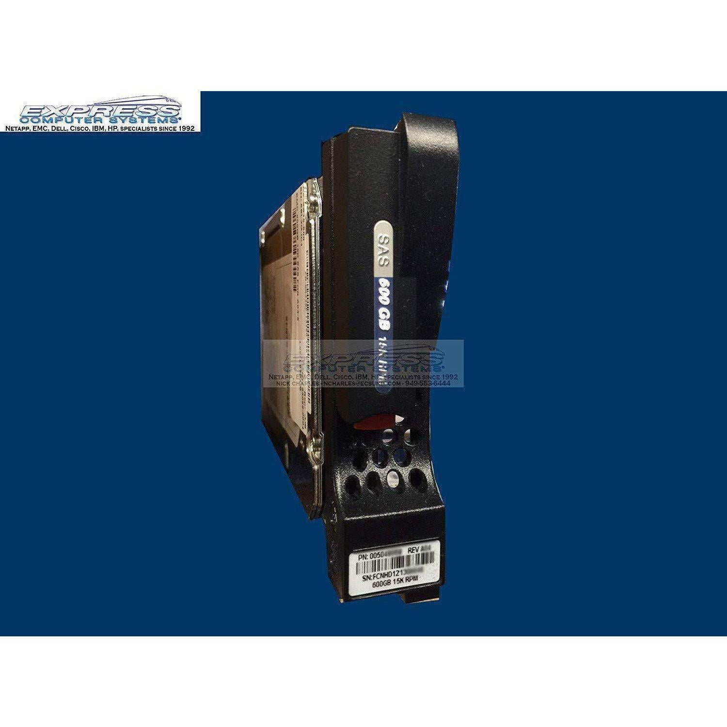 EMC 005049036 600GB 15K 3.5 SAS Drive - 118032693-A01, XM2WW - AloinfoUSA