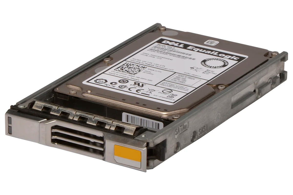 Dell Equallogic 900GB 10K SAS 2.5" SFF spare with tray PS4100X PS4100 - AloTechInfoUSA