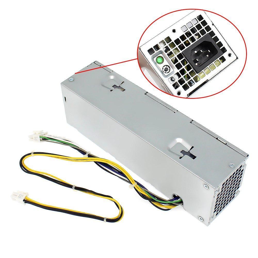 Fonte 255W L255AS-00 PS-3261-2DF Power Supply for Dell Optiplex 3020 7020 9020 Precision T1700 Small Form Factor (SFF) Systems Part Number: YH9D7 R7PPW NT1XP 3XRJ0 V9MVK FP16X T4GWM M9GW7 FN3MN - AloinfoUSA