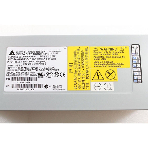 DPS-830AB A 830W Redundant Power Supply for SC5400 | Alo Tech USA 